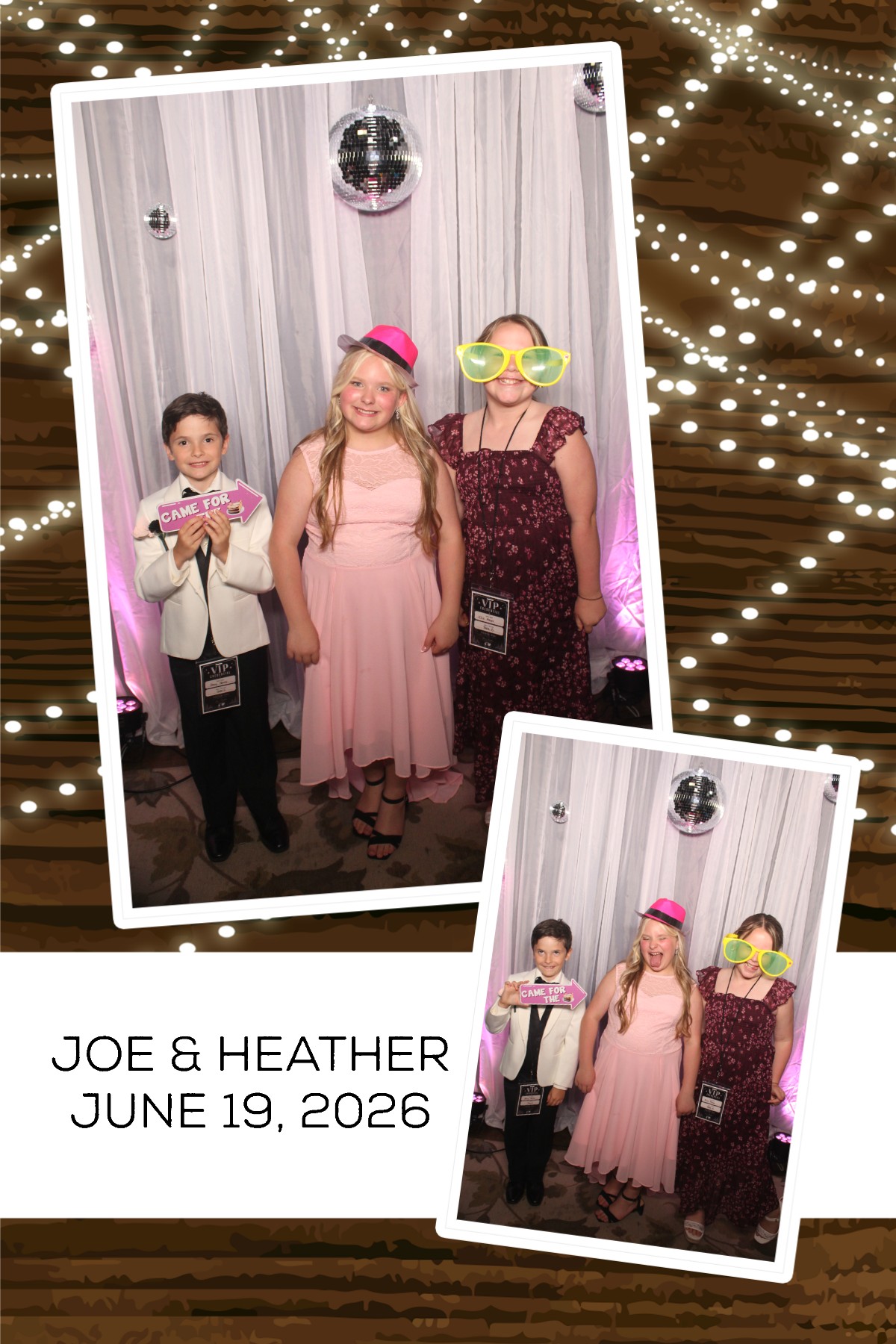 Joe & Heather | View more photos from the event at gallery.photoboothcincy.com/u/PhotoBoothCincy/Joe-Heather