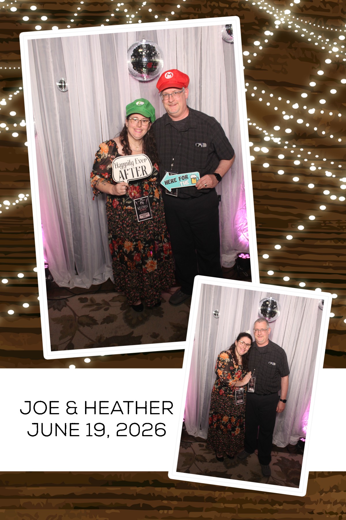 Joe & Heather | View more photos from the event at gallery.photoboothcincy.com/u/PhotoBoothCincy/Joe-Heather