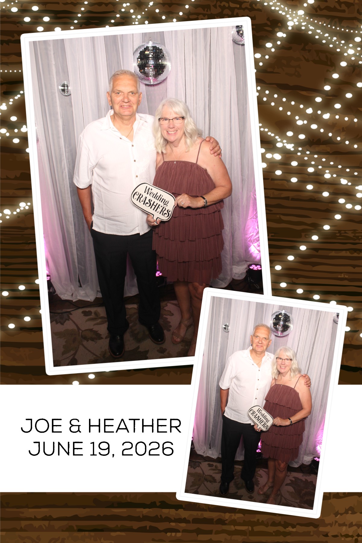 Joe & Heather | View more photos from the event at gallery.photoboothcincy.com/u/PhotoBoothCincy/Joe-Heather