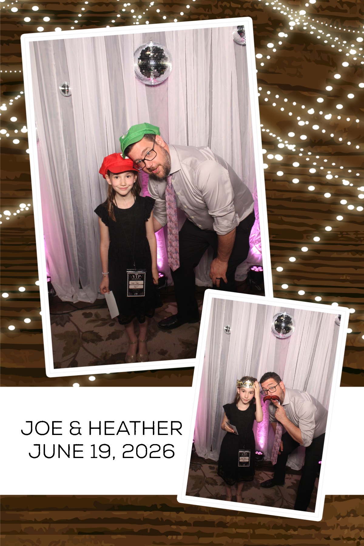 Joe & Heather | View more photos from the event at gallery.photoboothcincy.com/u/PhotoBoothCincy/Joe-Heather