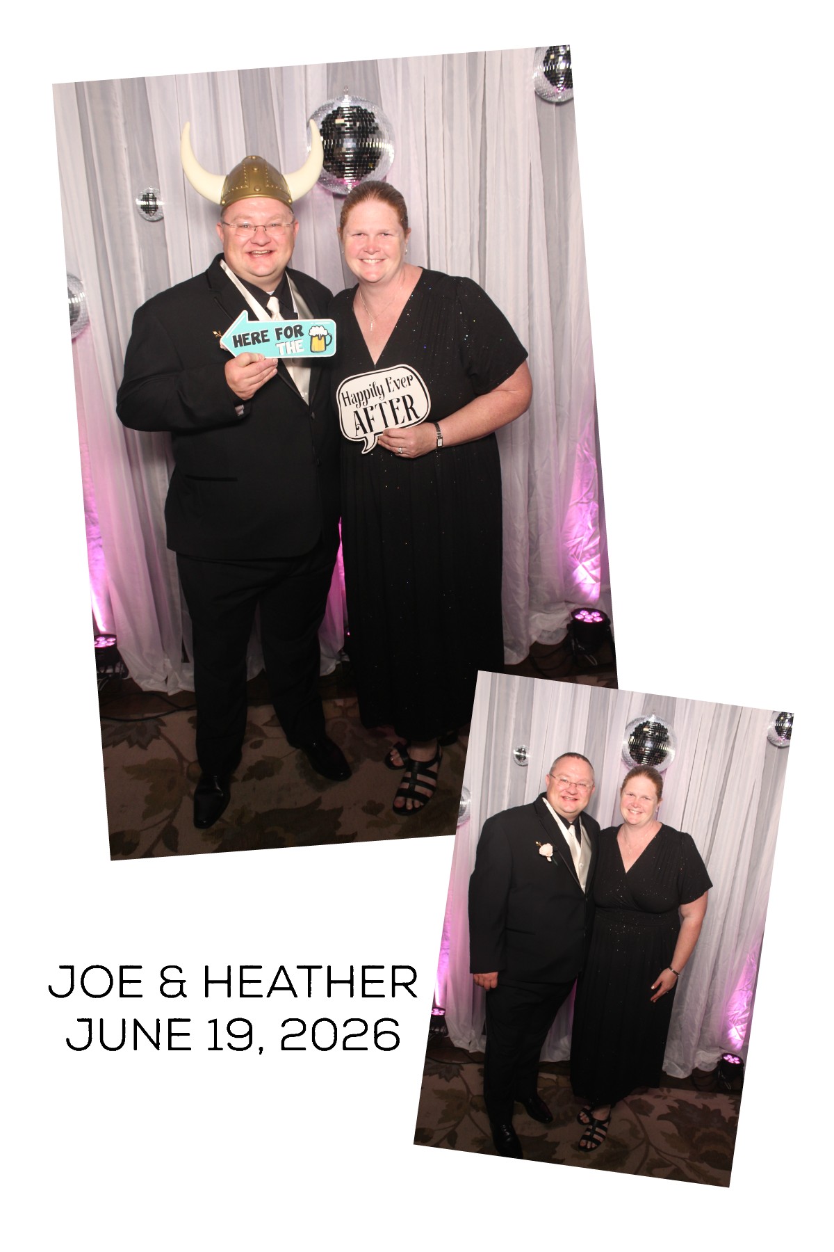 Joe & Heather | View more photos from the event at gallery.photoboothcincy.com/u/PhotoBoothCincy/Joe-Heather