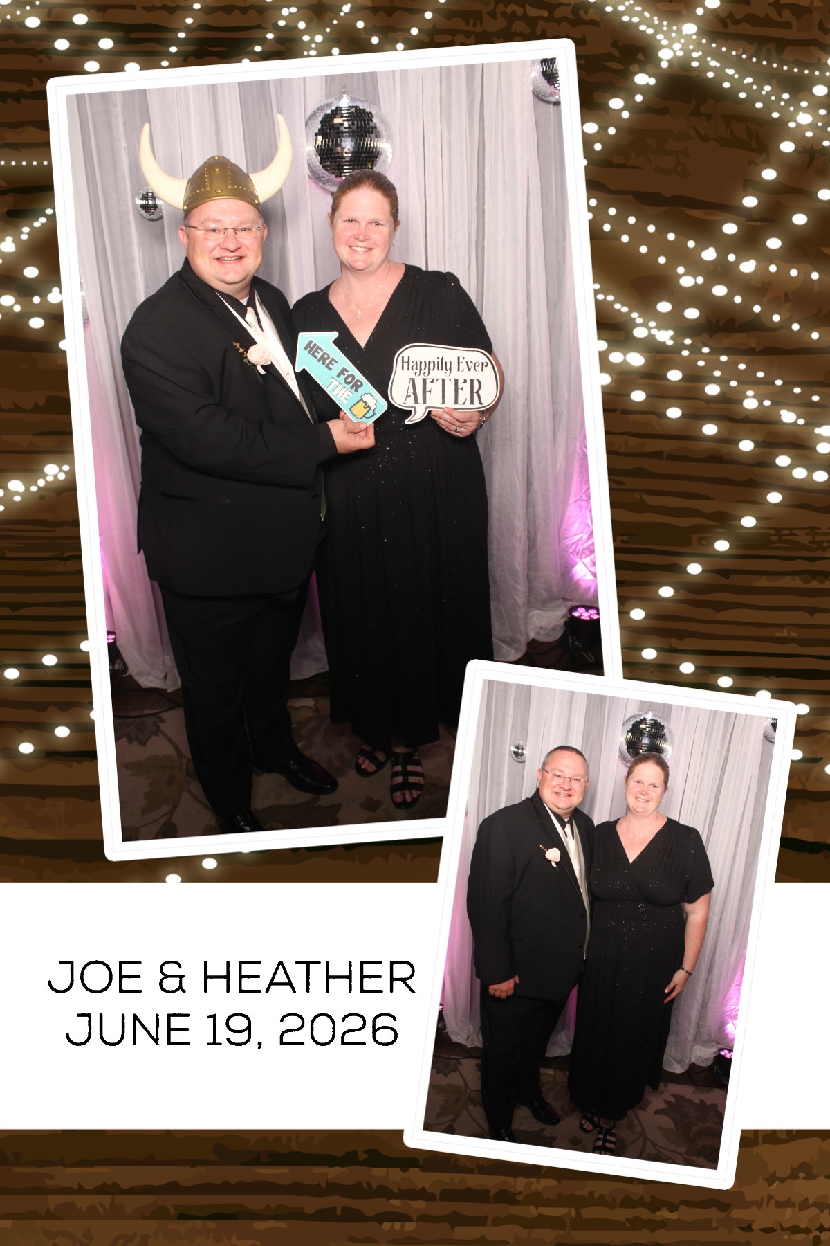 Joe & Heather | View more photos from the event at gallery.photoboothcincy.com/u/PhotoBoothCincy/Joe-Heather