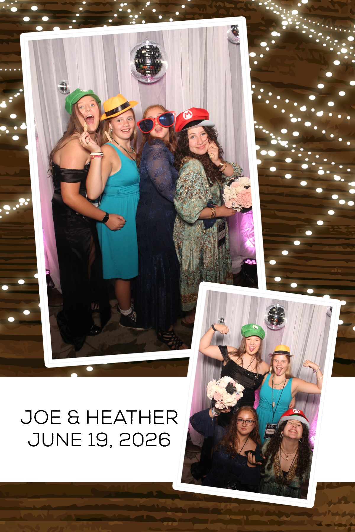Joe & Heather | View more photos from the event at gallery.photoboothcincy.com/u/PhotoBoothCincy/Joe-Heather