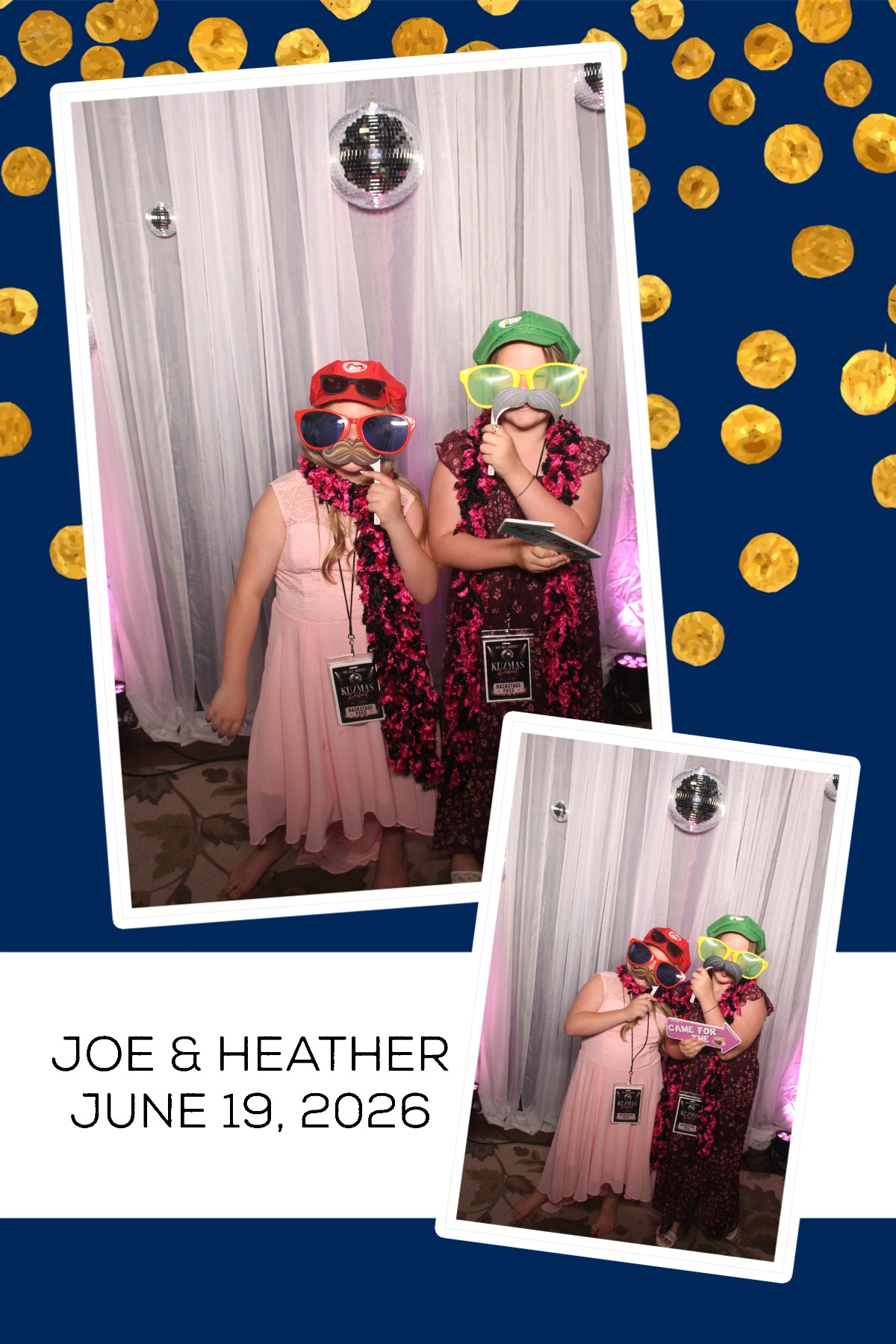 Joe & Heather | View more photos from the event at gallery.photoboothcincy.com/u/PhotoBoothCincy/Joe-Heather