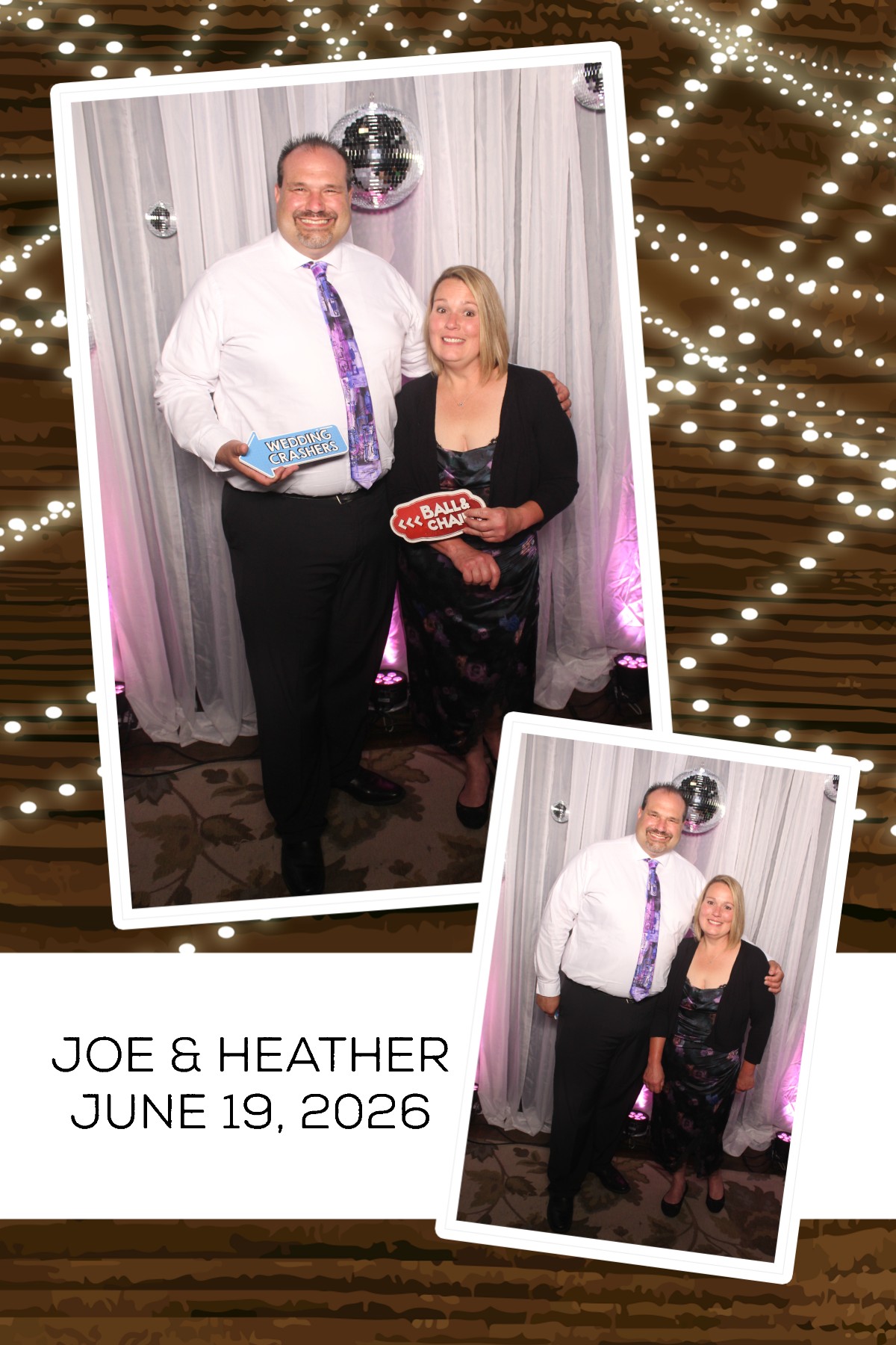 Joe & Heather | View more photos from the event at gallery.photoboothcincy.com/u/PhotoBoothCincy/Joe-Heather
