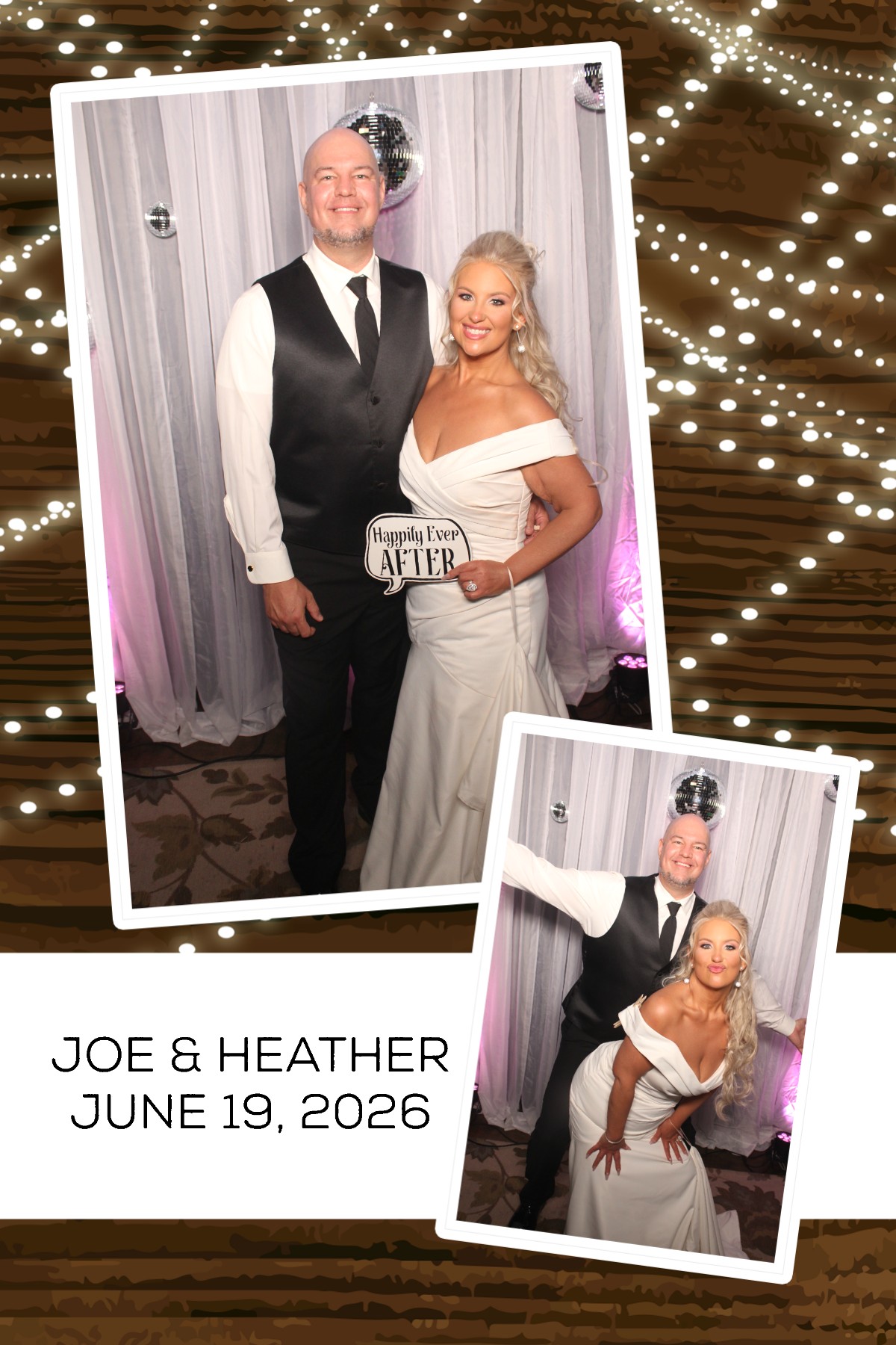 Joe & Heather | View more photos from the event at gallery.photoboothcincy.com/u/PhotoBoothCincy/Joe-Heather