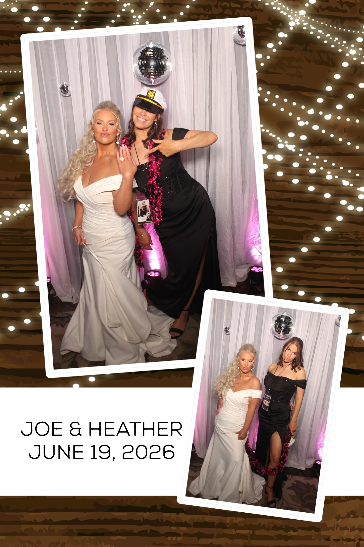 Joe & Heather | View more photos from the event at gallery.photoboothcincy.com/u/PhotoBoothCincy/Joe-Heather