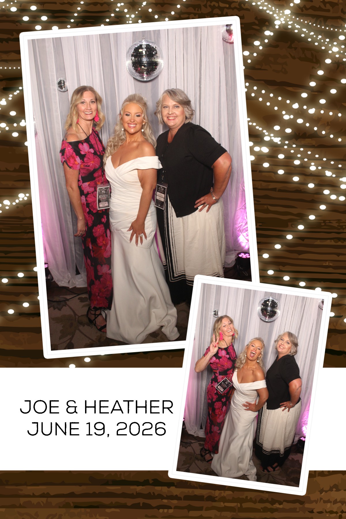 Joe & Heather | View more photos from the event at gallery.photoboothcincy.com/u/PhotoBoothCincy/Joe-Heather