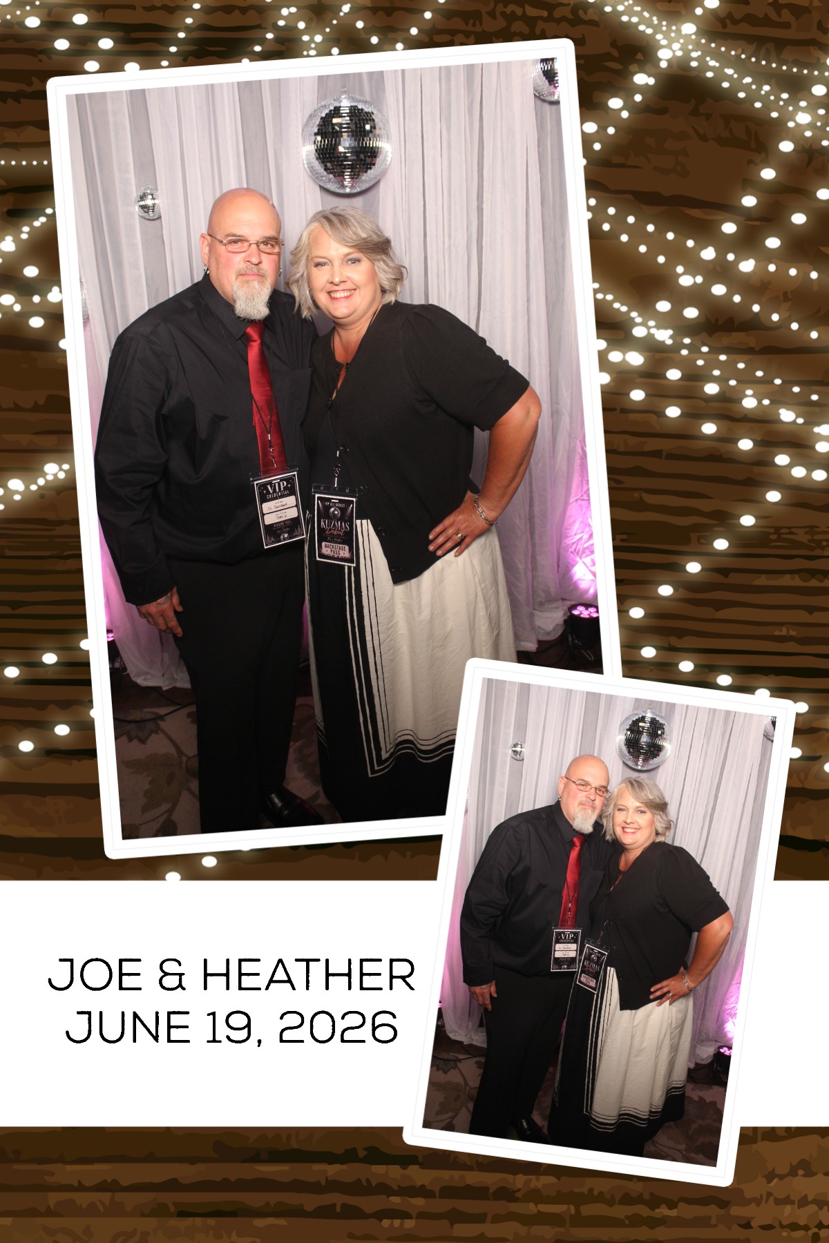 Joe & Heather | View more photos from the event at gallery.photoboothcincy.com/u/PhotoBoothCincy/Joe-Heather