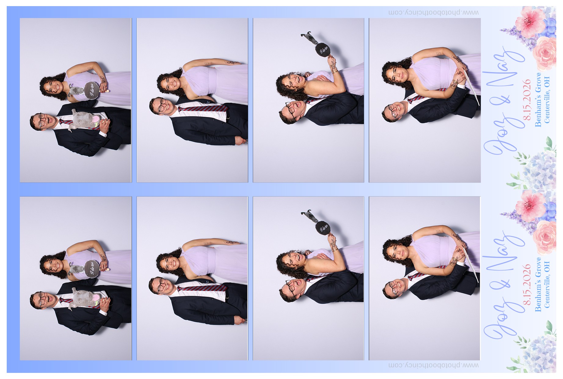 Joz & Naz | View more photos from the event at gallery.photoboothcincy.com/u/PhotoBoothCincy/Joz-Naz