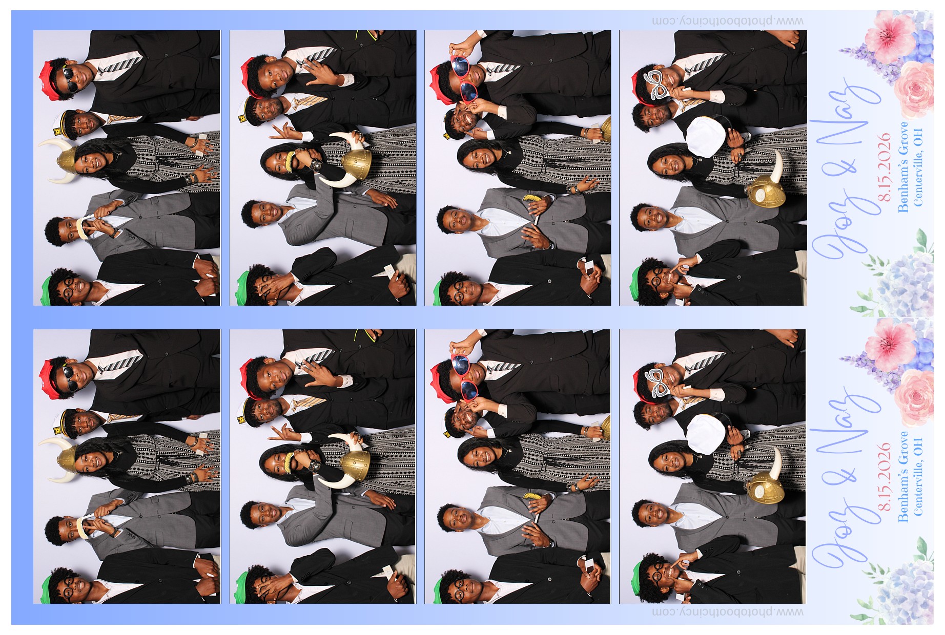 Joz & Naz | View more photos from the event at gallery.photoboothcincy.com/u/PhotoBoothCincy/Joz-Naz