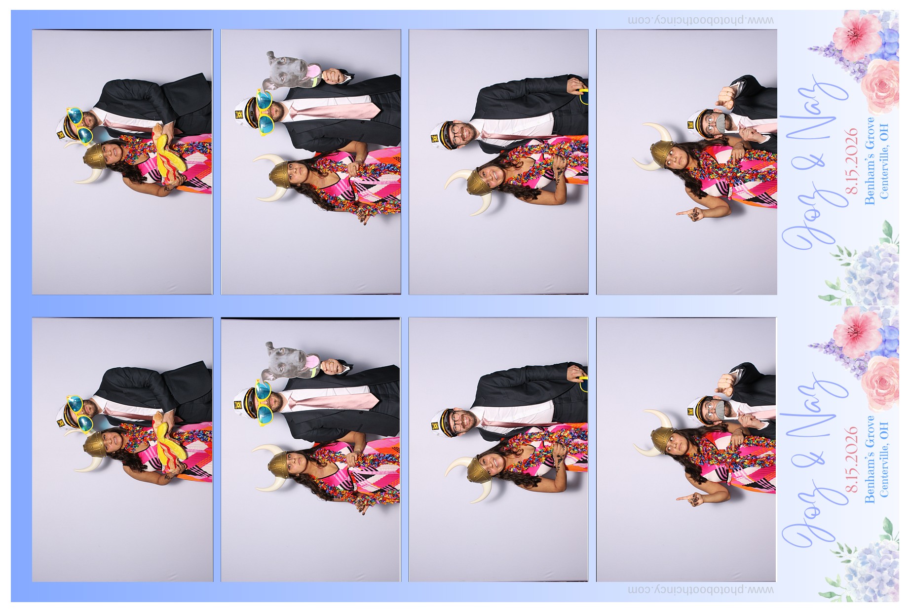 Joz & Naz | View more photos from the event at gallery.photoboothcincy.com/u/PhotoBoothCincy/Joz-Naz
