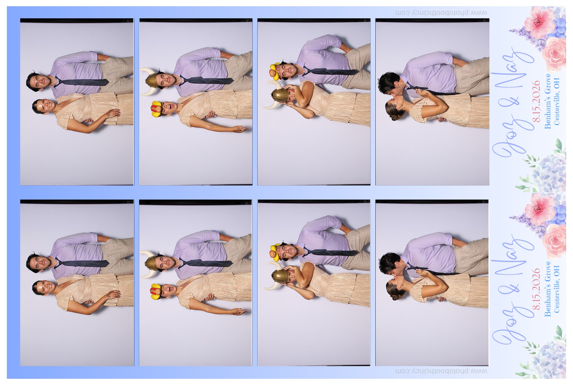 Joz & Naz | View more photos from the event at gallery.photoboothcincy.com/u/PhotoBoothCincy/Joz-Naz