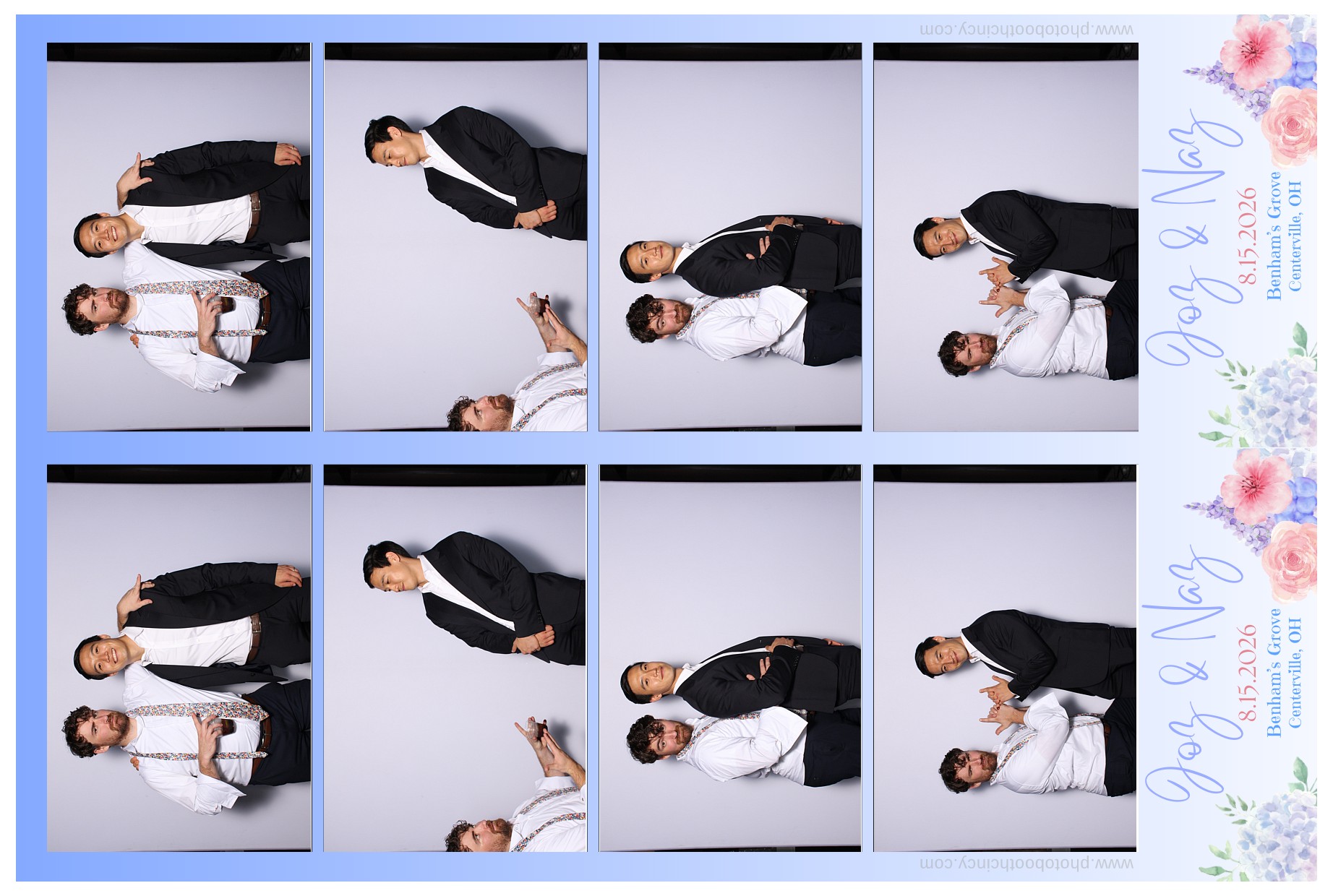 Joz & Naz | View more photos from the event at gallery.photoboothcincy.com/u/PhotoBoothCincy/Joz-Naz
