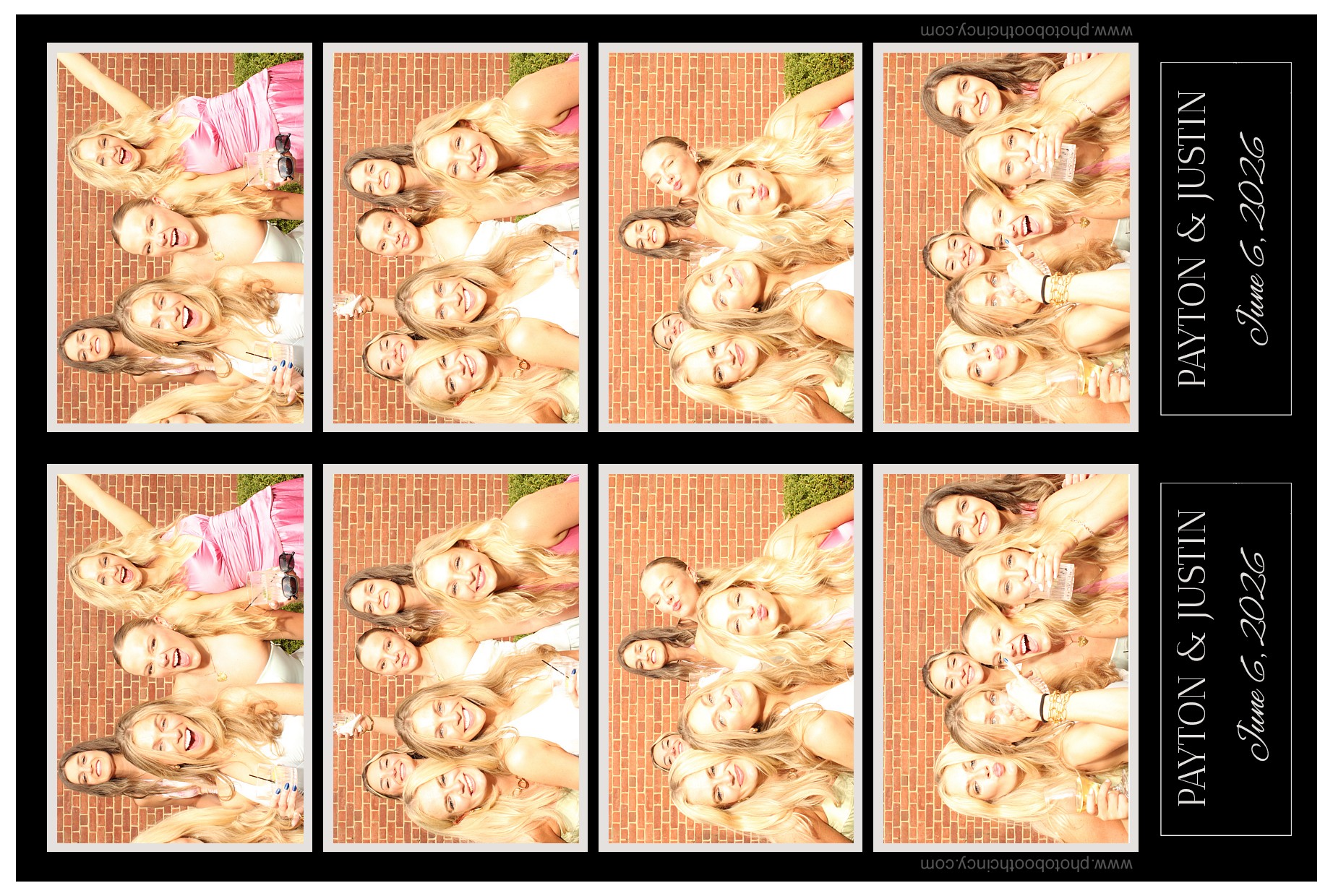 Justin & Payton | View more photos from the event at gallery.photoboothcincy.com/u/PhotoBoothCincy/Justin-Payton