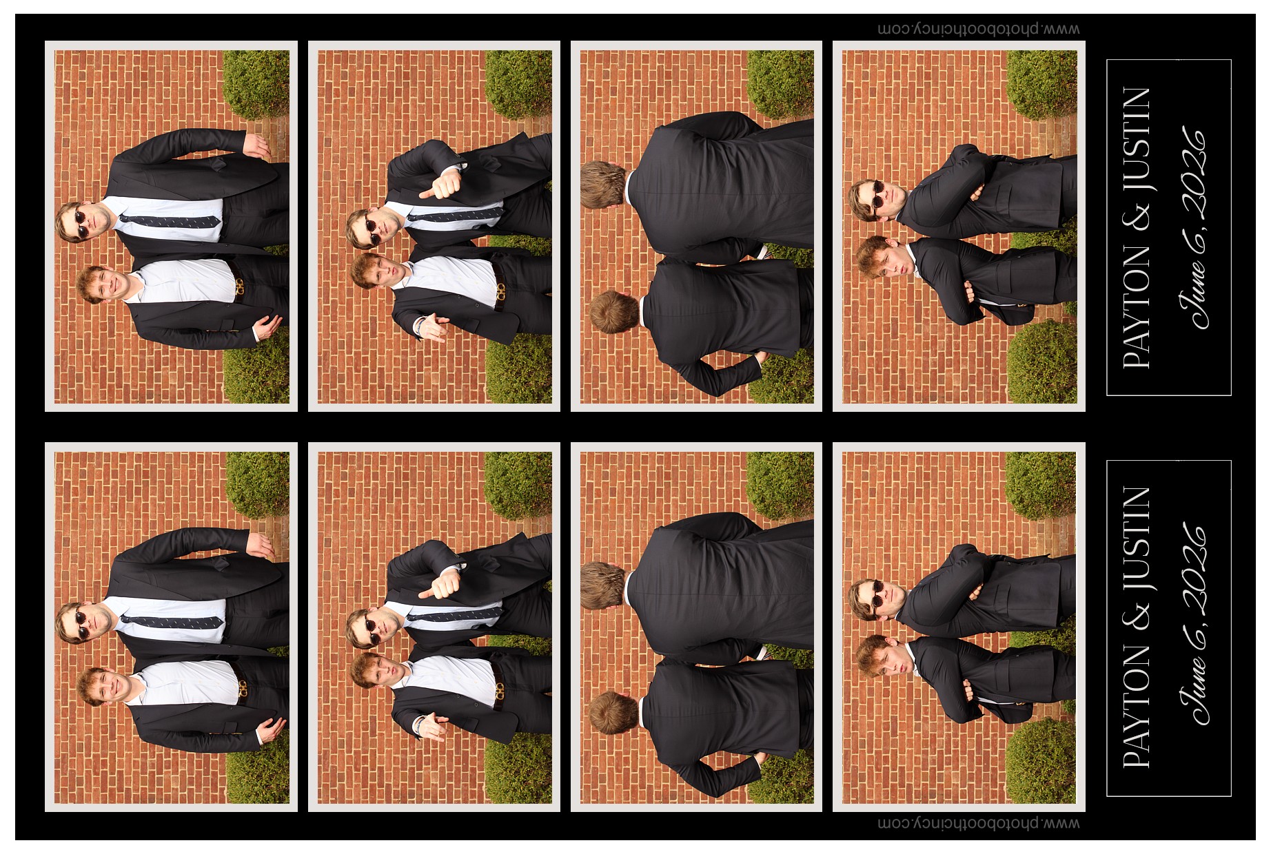 Justin & Payton | View more photos from the event at gallery.photoboothcincy.com/u/PhotoBoothCincy/Justin-Payton
