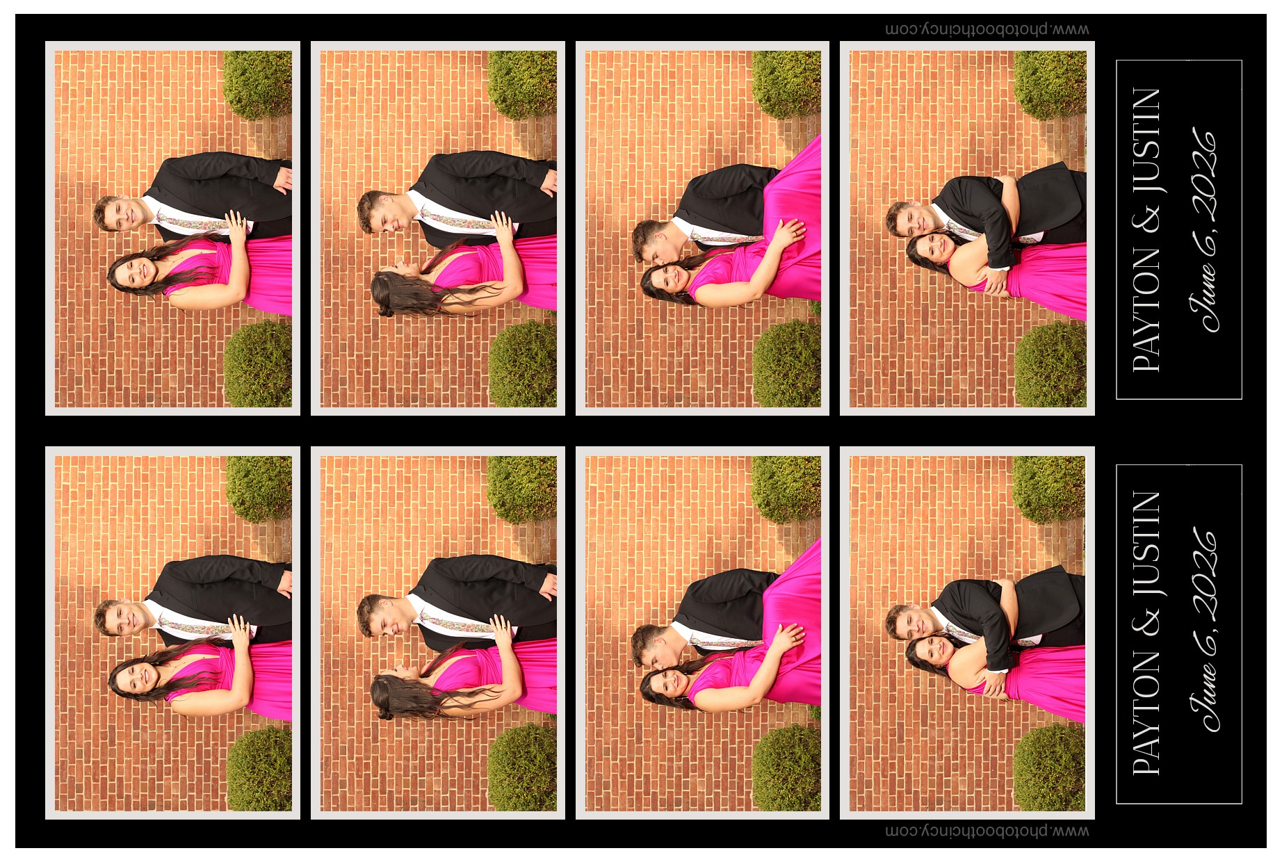 Justin & Payton | View more photos from the event at gallery.photoboothcincy.com/u/PhotoBoothCincy/Justin-Payton
