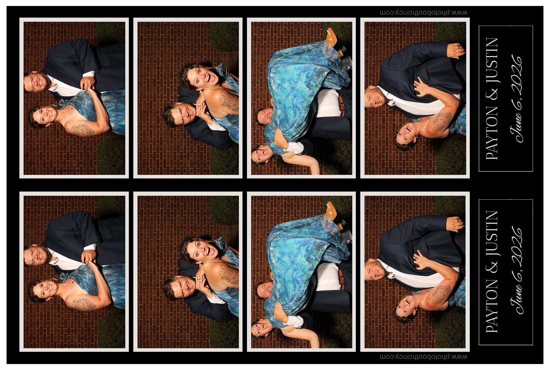 Justin & Payton | View more photos from the event at gallery.photoboothcincy.com/u/PhotoBoothCincy/Justin-Payton