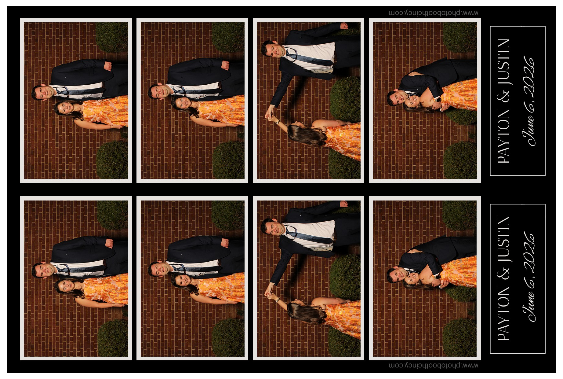 Justin & Payton | View more photos from the event at gallery.photoboothcincy.com/u/PhotoBoothCincy/Justin-Payton