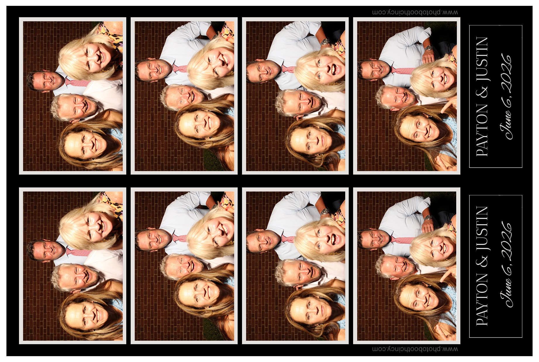 Justin & Payton | View more photos from the event at gallery.photoboothcincy.com/u/PhotoBoothCincy/Justin-Payton