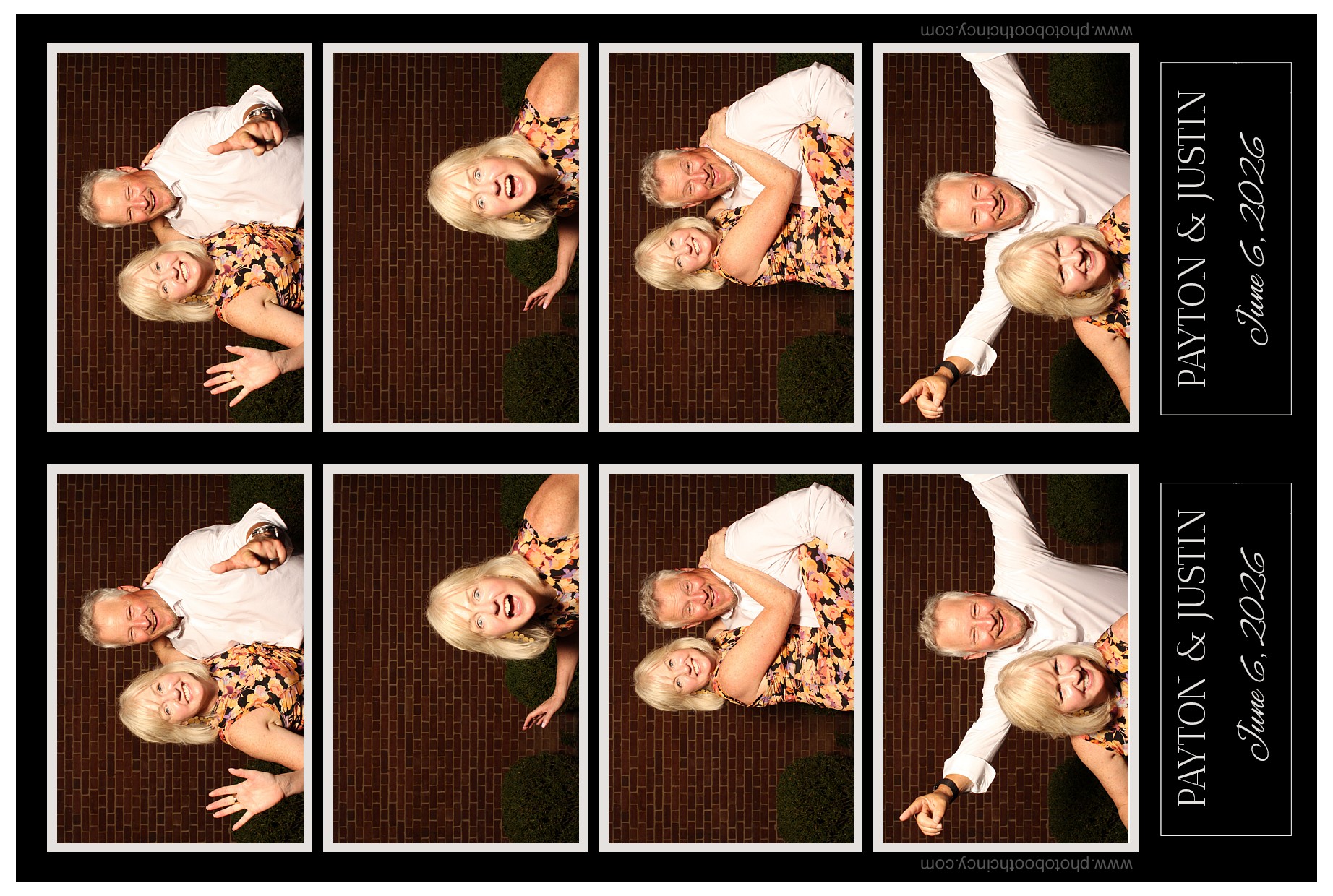 Justin & Payton | View more photos from the event at gallery.photoboothcincy.com/u/PhotoBoothCincy/Justin-Payton