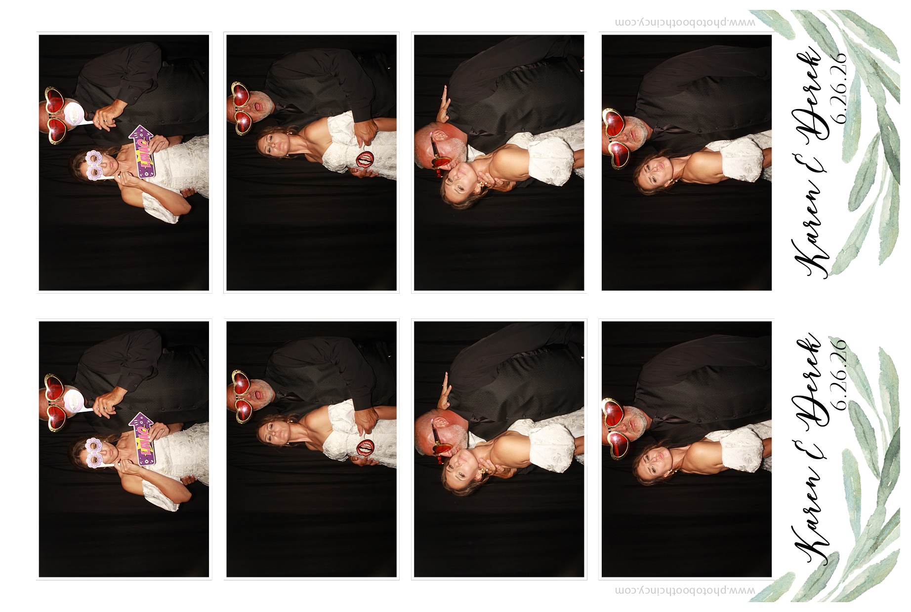 Karen & Derek | View more photos from the event at gallery.photoboothcincy.com/u/PhotoBoothCincy/Karen-Derek