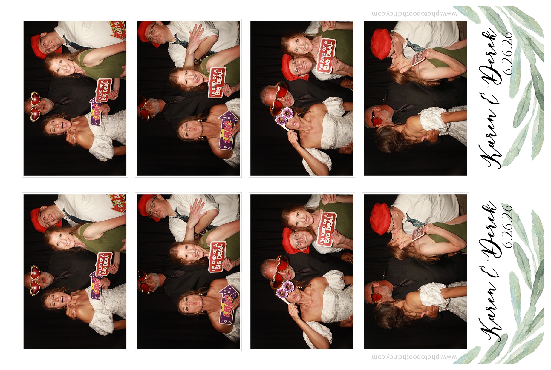 Karen & Derek | View more photos from the event at gallery.photoboothcincy.com/u/PhotoBoothCincy/Karen-Derek