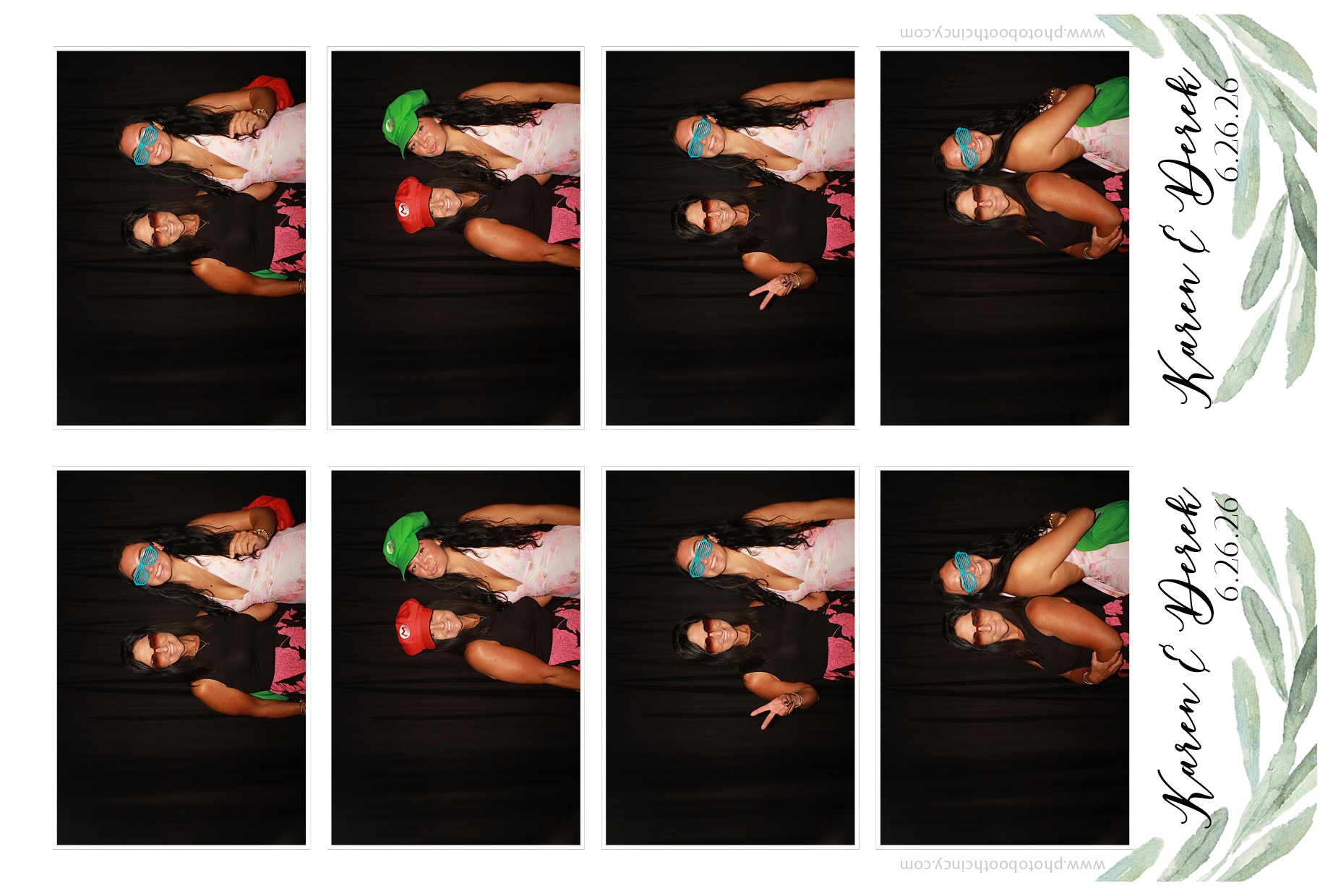 Karen & Derek | View more photos from the event at gallery.photoboothcincy.com/u/PhotoBoothCincy/Karen-Derek