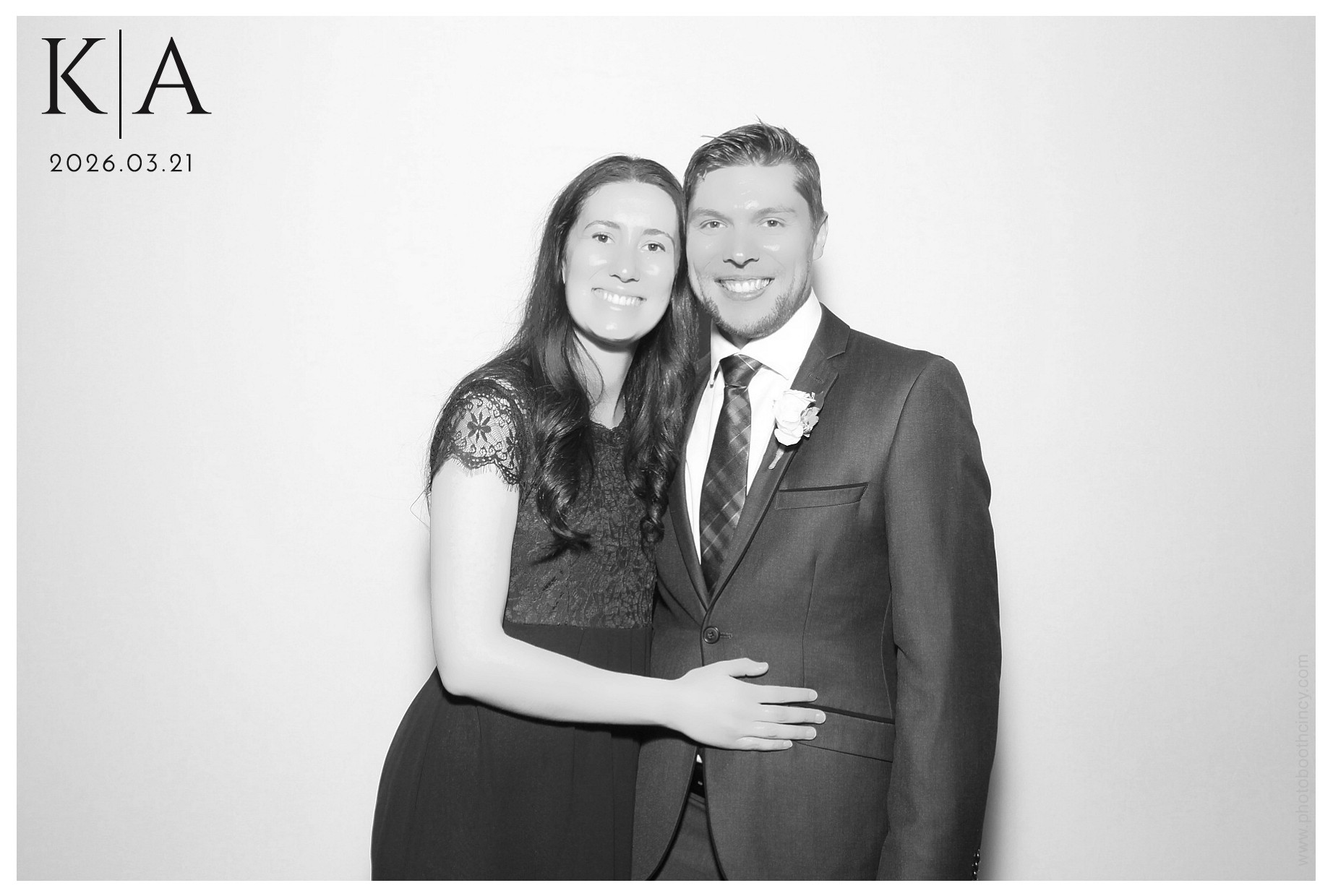 Katie & Alan Reception | View more photos from the event at gallery.photoboothcincy.com/u/PhotoBoothCincy/Katie-Alan-Reception