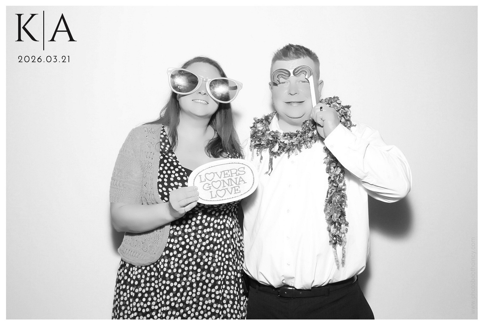 Katie & Alan Reception | View more photos from the event at gallery.photoboothcincy.com/u/PhotoBoothCincy/Katie-Alan-Reception