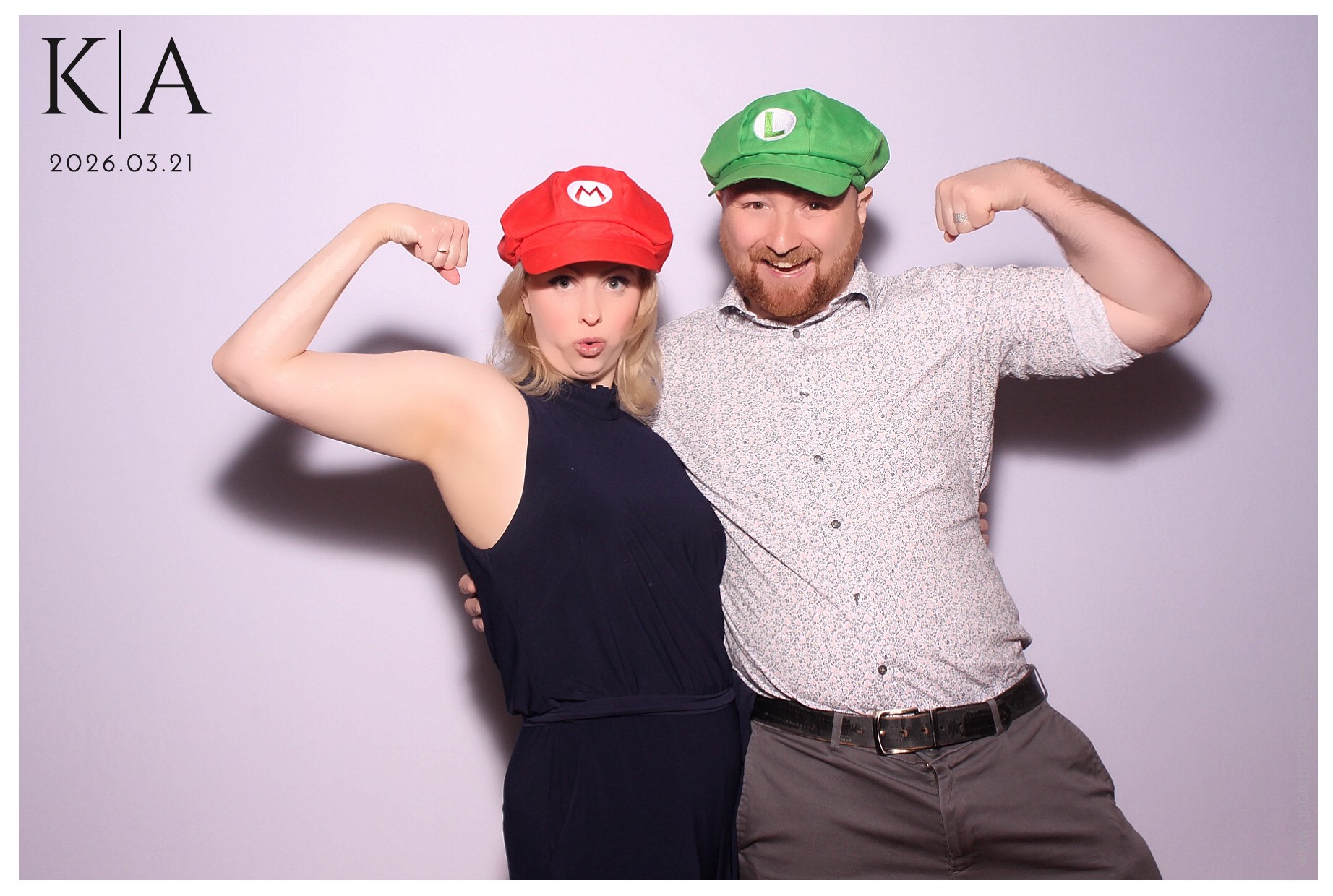 Katie & Alan Reception | View more photos from the event at gallery.photoboothcincy.com/u/PhotoBoothCincy/Katie-Alan-Reception