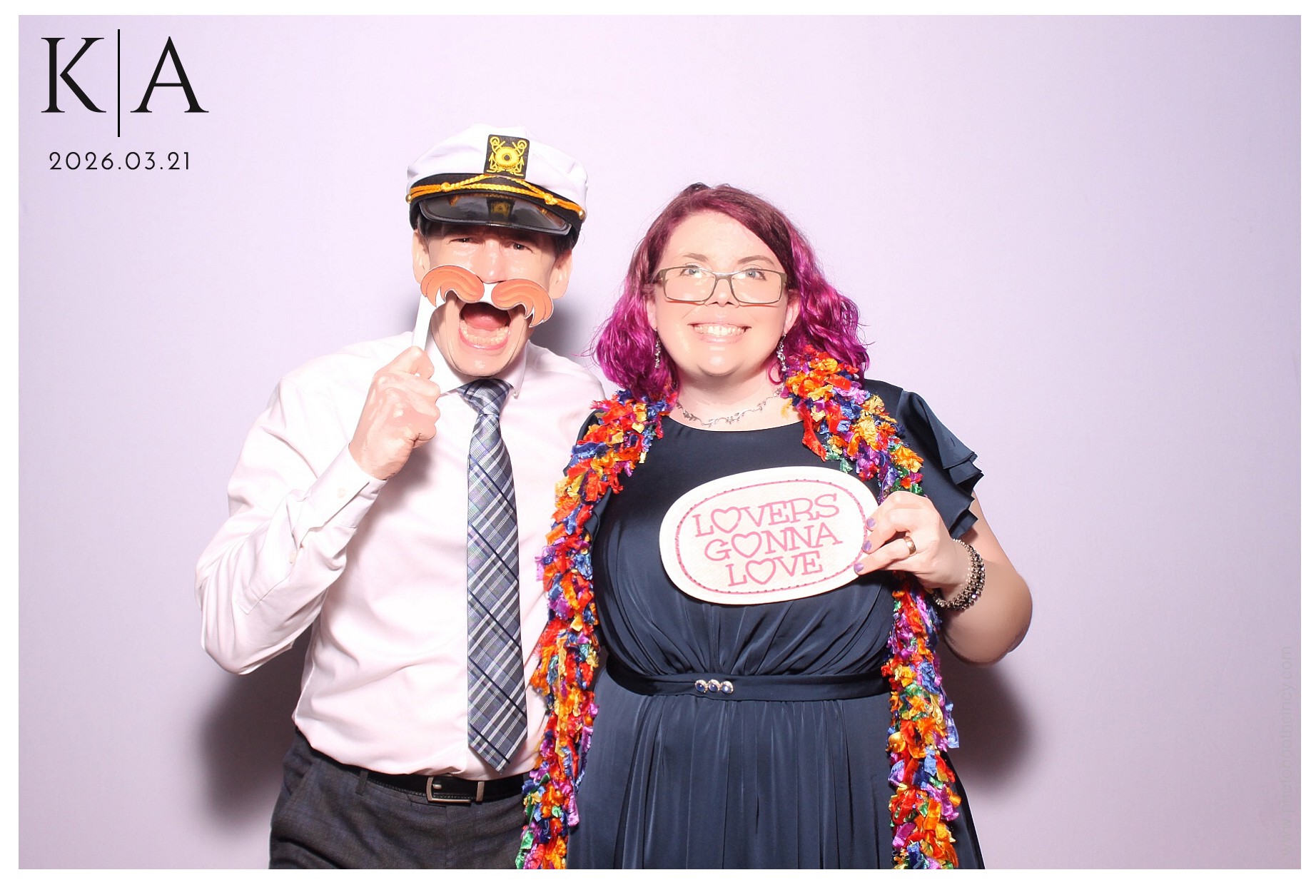 Katie & Alan Reception | View more photos from the event at gallery.photoboothcincy.com/u/PhotoBoothCincy/Katie-Alan-Reception