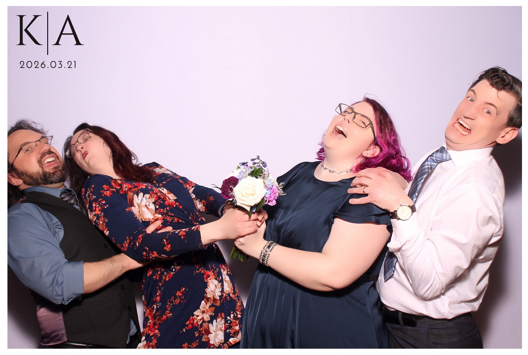 Katie & Alan Reception | View more photos from the event at gallery.photoboothcincy.com/u/PhotoBoothCincy/Katie-Alan-Reception