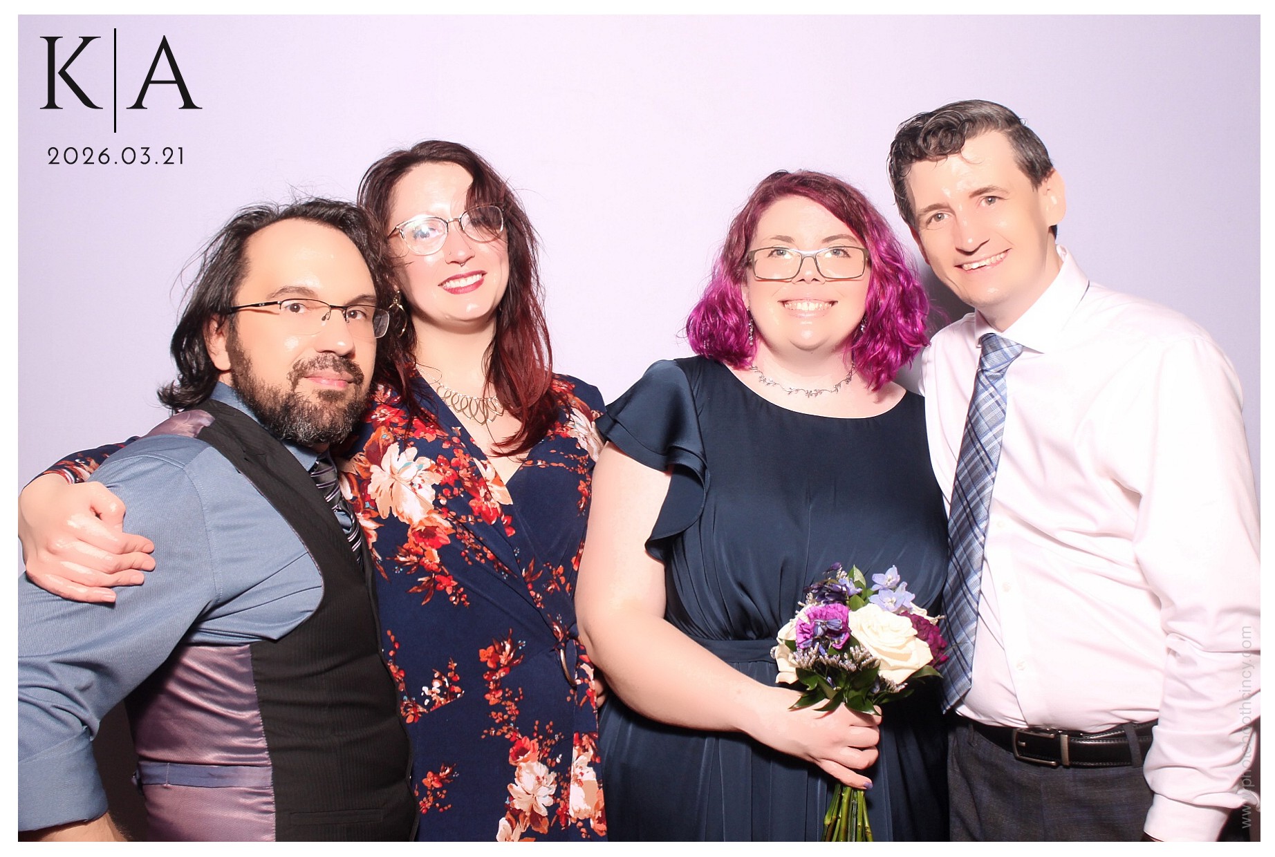 Katie & Alan Reception | View more photos from the event at gallery.photoboothcincy.com/u/PhotoBoothCincy/Katie-Alan-Reception