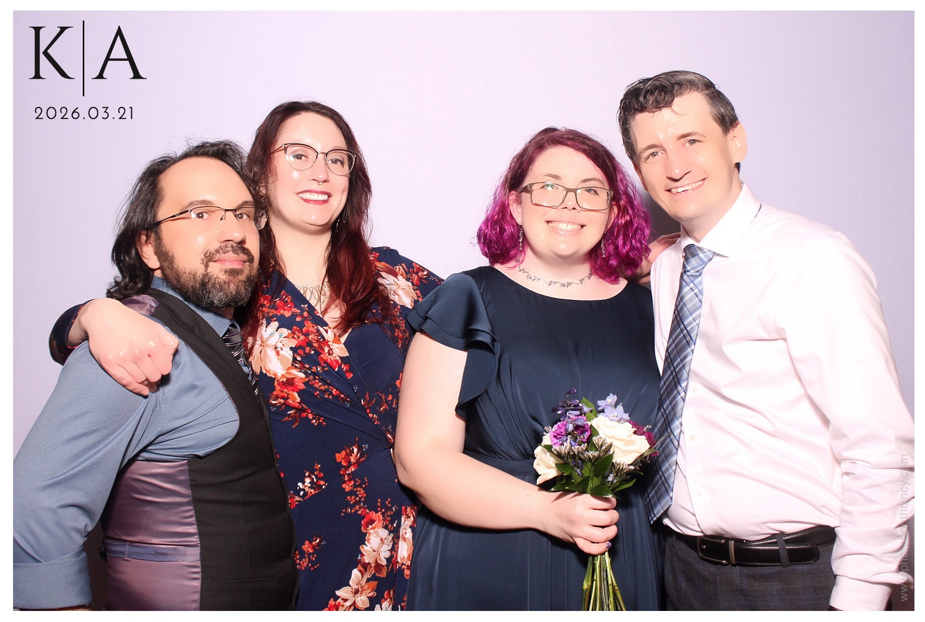 Katie & Alan Reception | View more photos from the event at gallery.photoboothcincy.com/u/PhotoBoothCincy/Katie-Alan-Reception