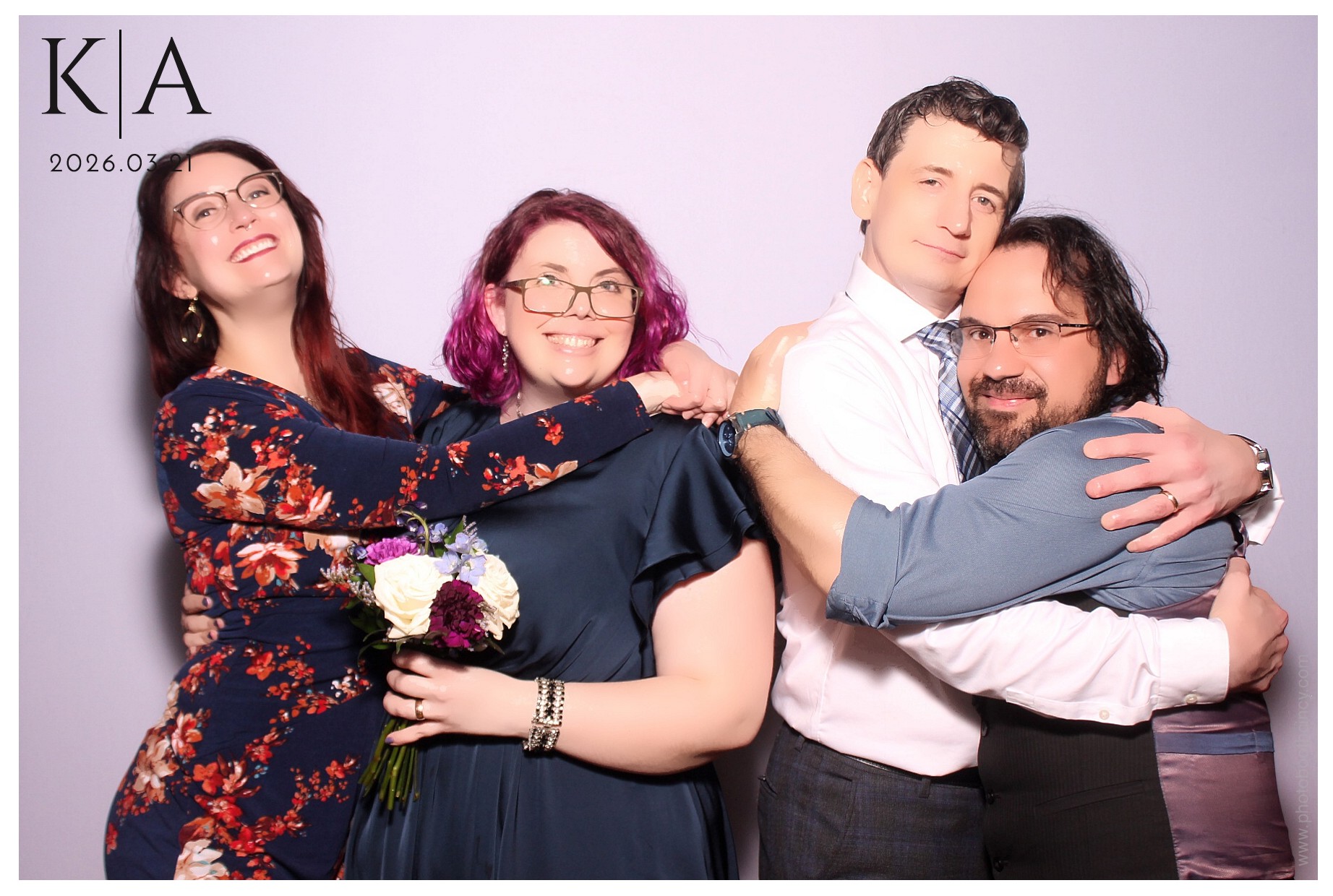 Katie & Alan Reception | View more photos from the event at gallery.photoboothcincy.com/u/PhotoBoothCincy/Katie-Alan-Reception