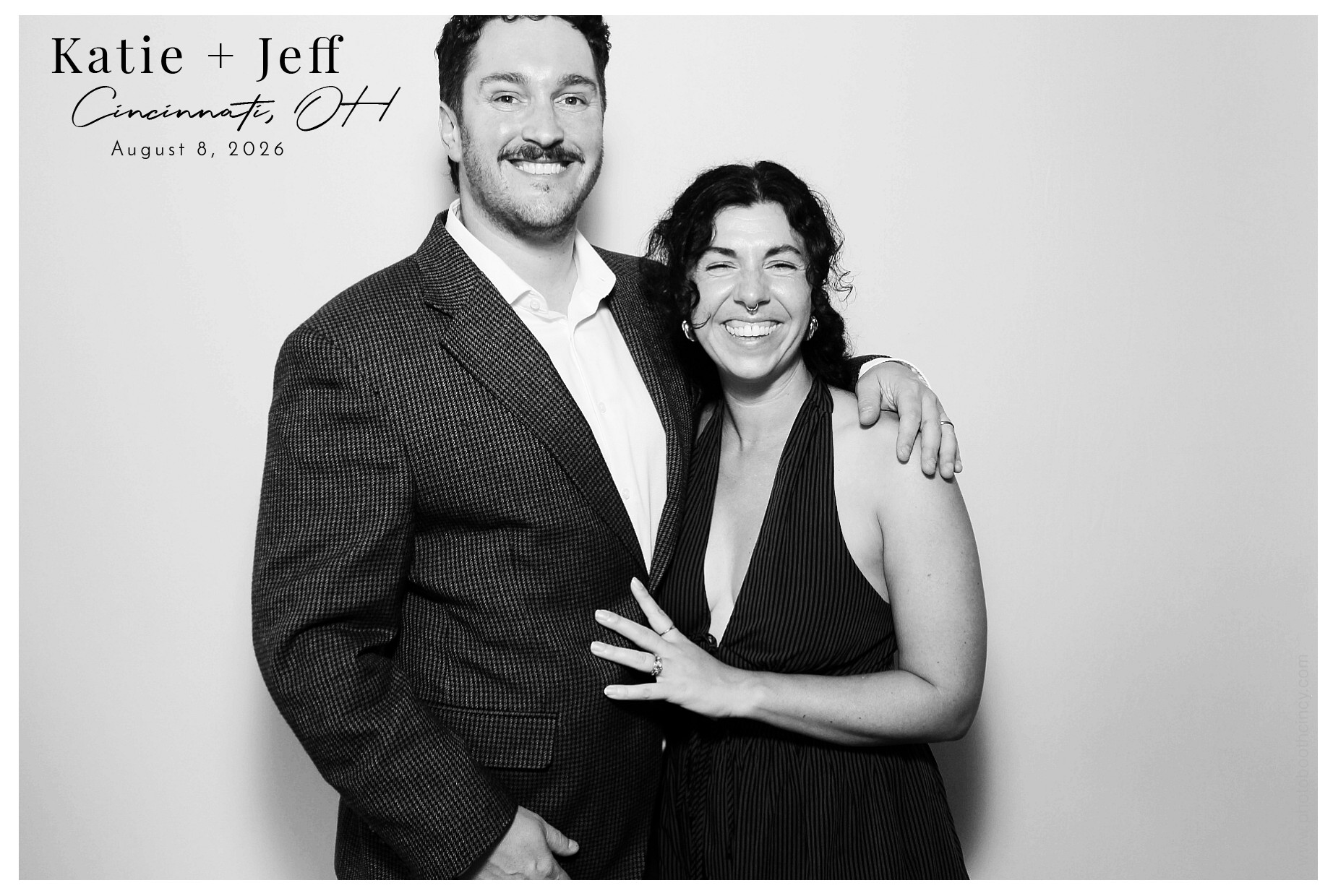 Katie & Jeff | View more photos from the event at gallery.photoboothcincy.com/u/PhotoBoothCincy/Katie-Jeff