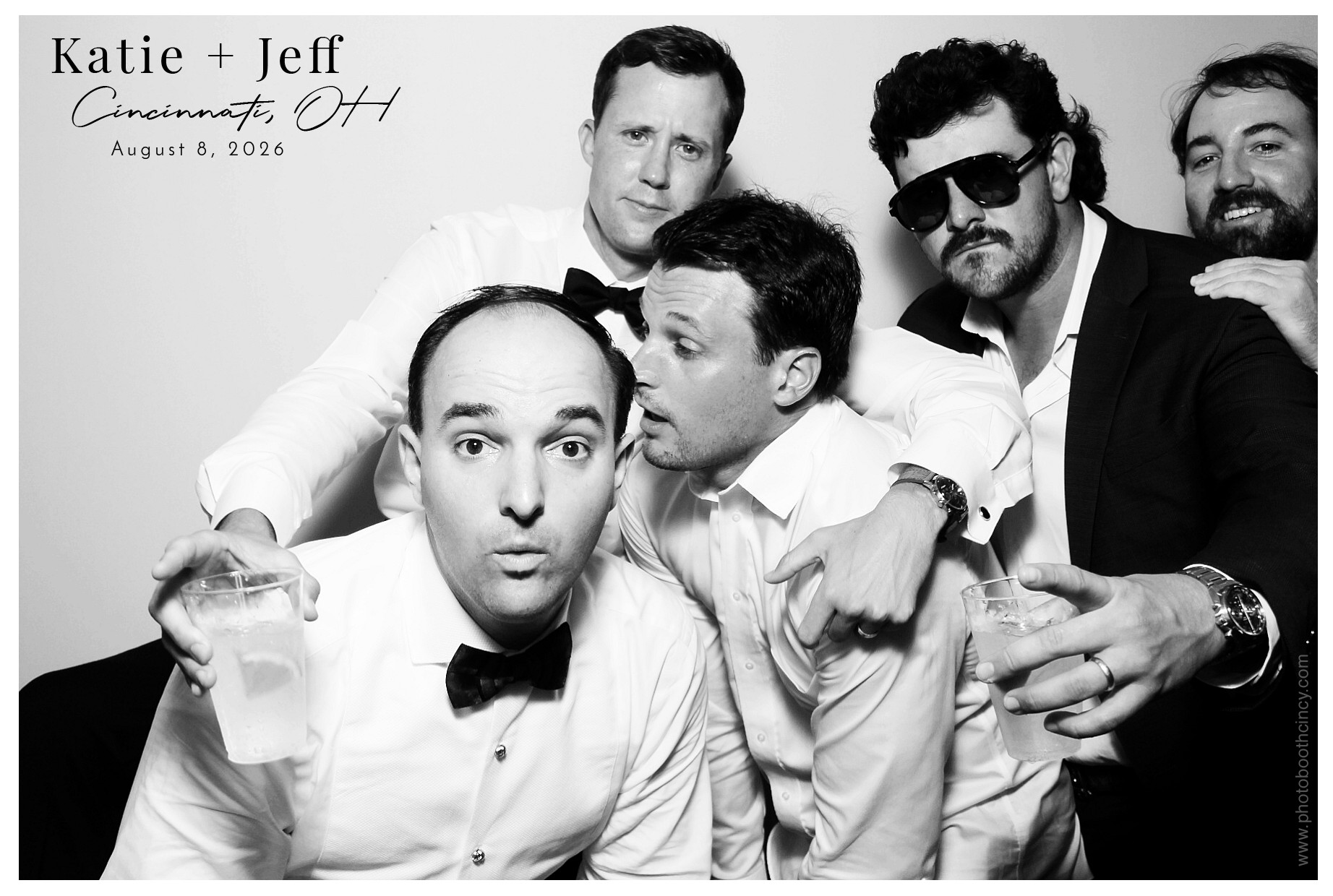 Katie & Jeff | View more photos from the event at gallery.photoboothcincy.com/u/PhotoBoothCincy/Katie-Jeff