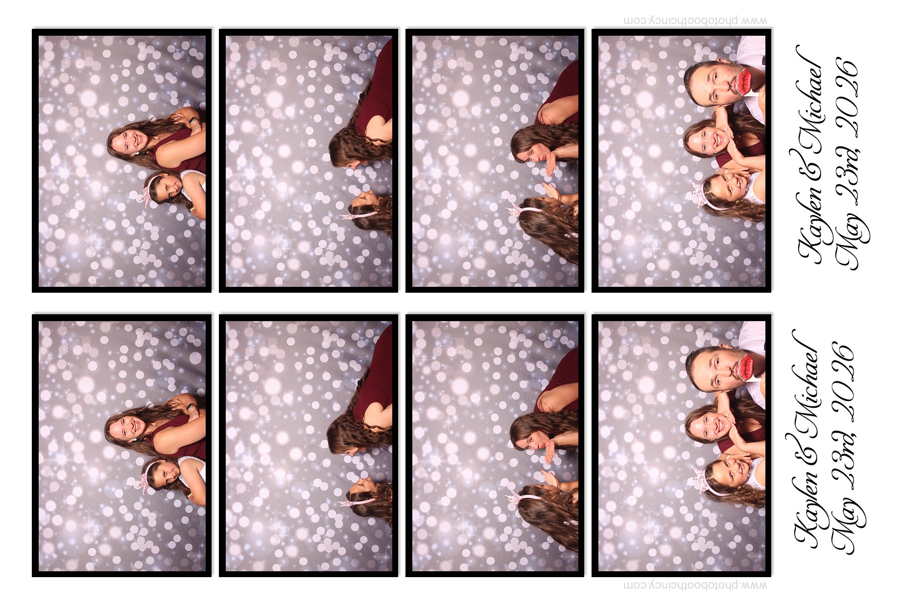 Kaylen & Mike | View more photos from the event at gallery.photoboothcincy.com/u/PhotoBoothCincy/Kaylen-Mike