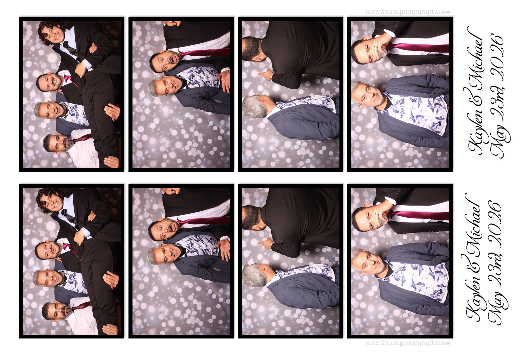 Kaylen & Mike | View more photos from the event at gallery.photoboothcincy.com/u/PhotoBoothCincy/Kaylen-Mike