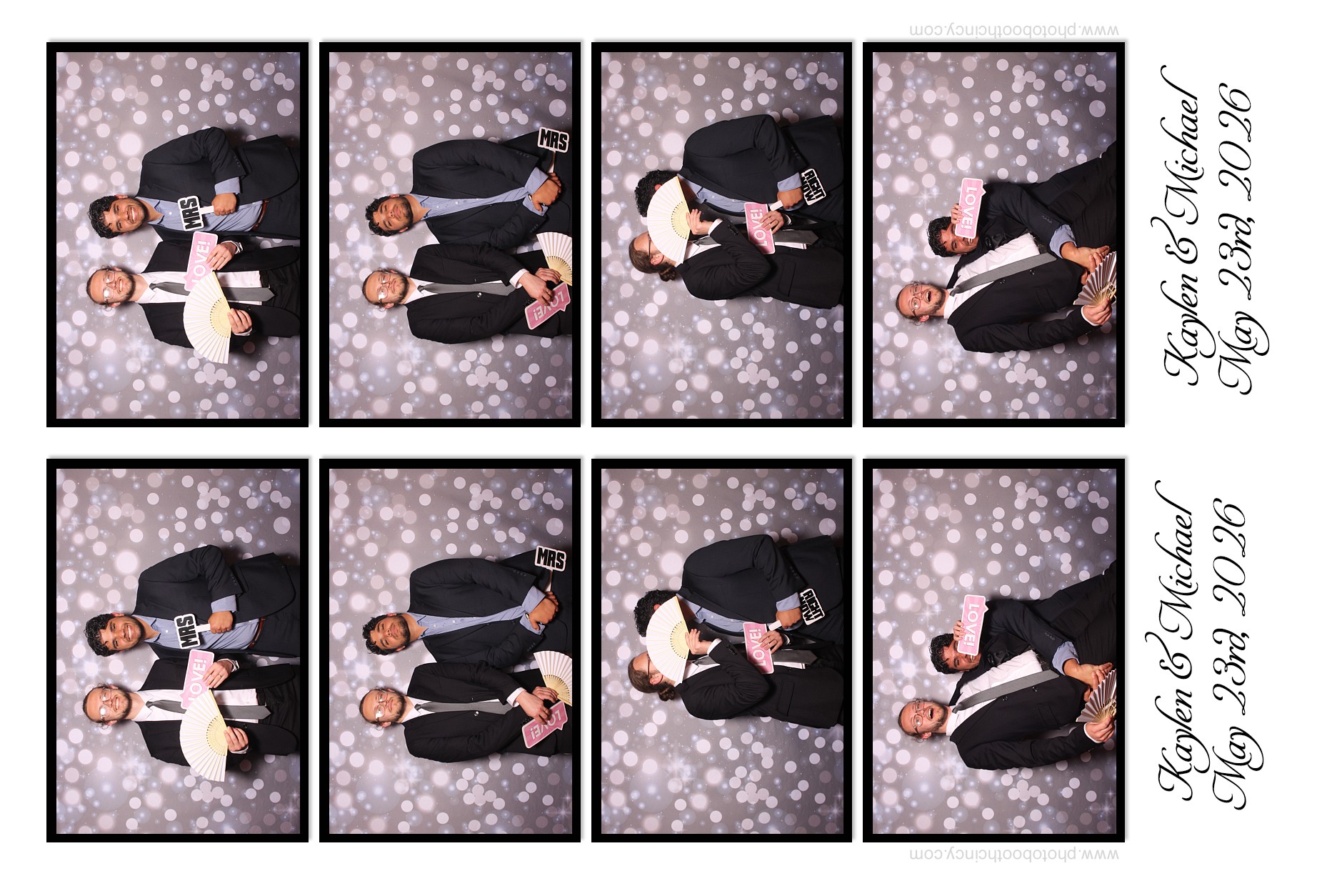 Kaylen & Mike | View more photos from the event at gallery.photoboothcincy.com/u/PhotoBoothCincy/Kaylen-Mike