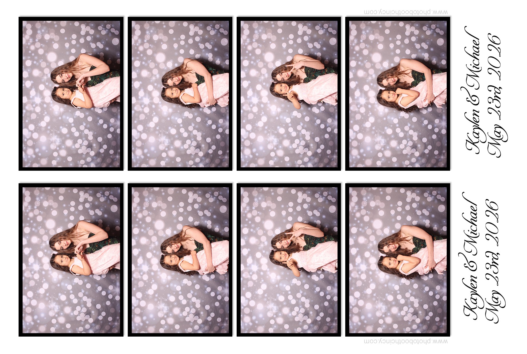 Kaylen & Mike | View more photos from the event at gallery.photoboothcincy.com/u/PhotoBoothCincy/Kaylen-Mike