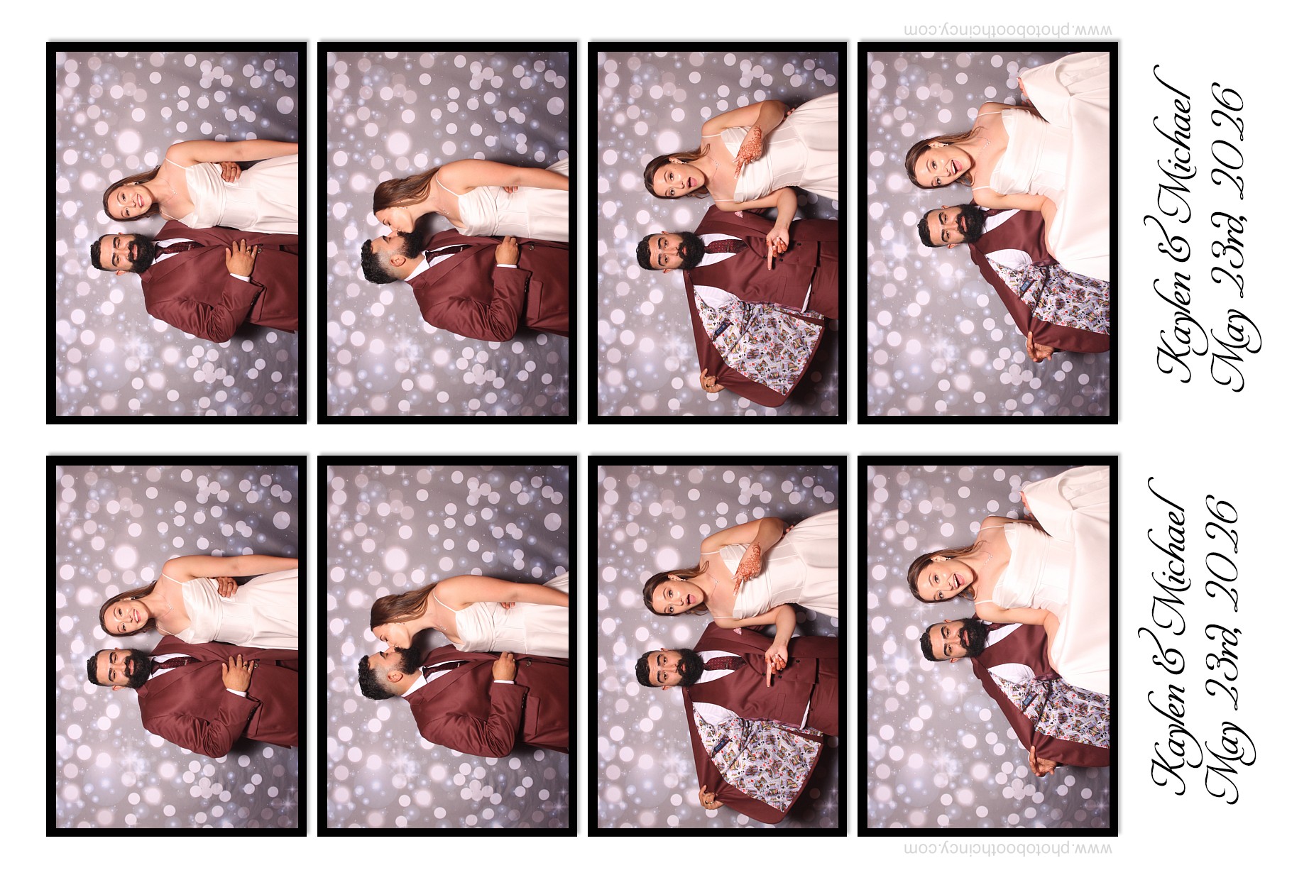 Kaylen & Mike | View more photos from the event at gallery.photoboothcincy.com/u/PhotoBoothCincy/Kaylen-Mike