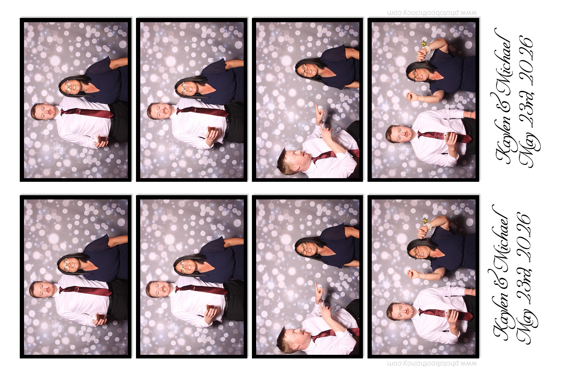 Kaylen & Mike | View more photos from the event at gallery.photoboothcincy.com/u/PhotoBoothCincy/Kaylen-Mike