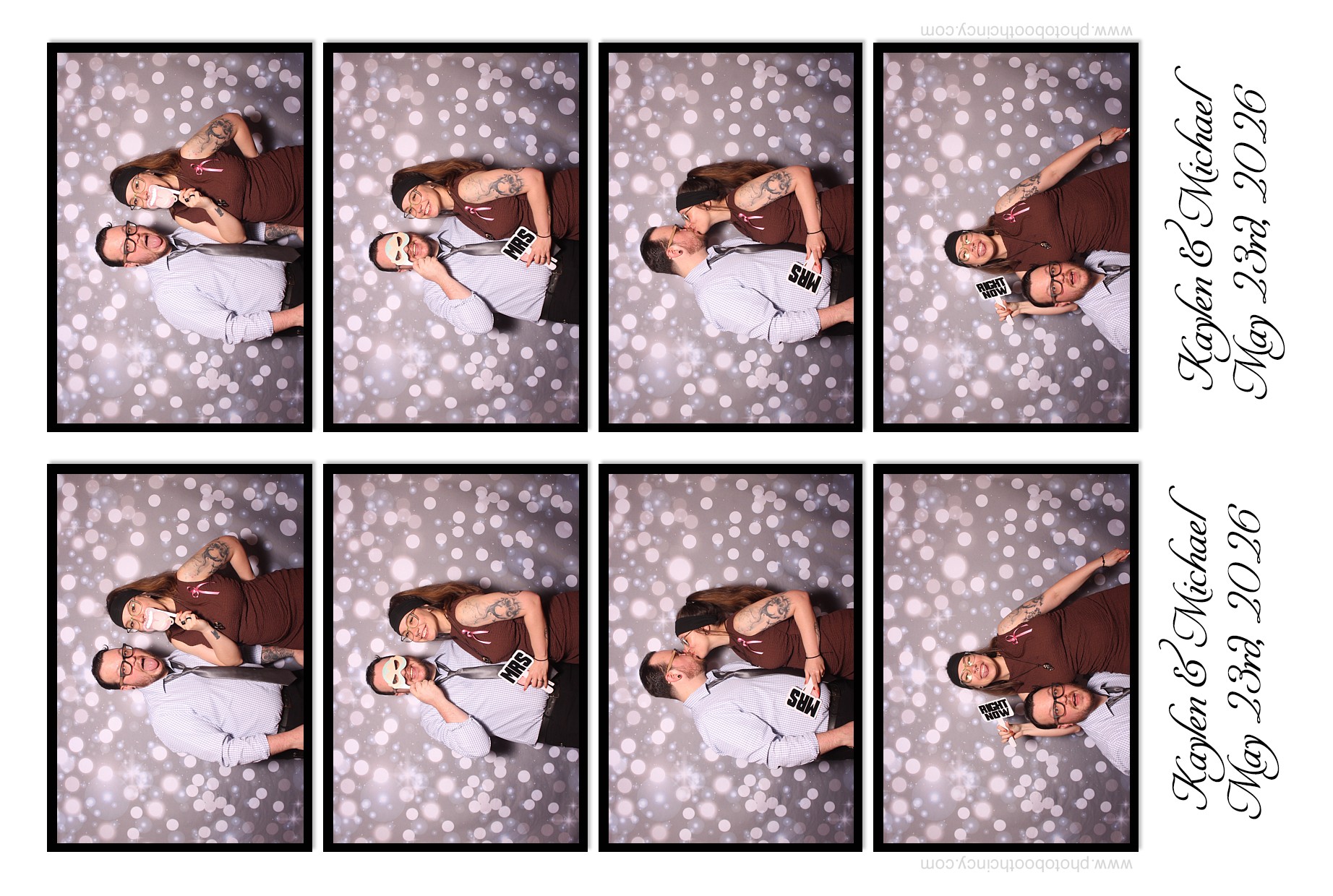 Kaylen & Mike | View more photos from the event at gallery.photoboothcincy.com/u/PhotoBoothCincy/Kaylen-Mike
