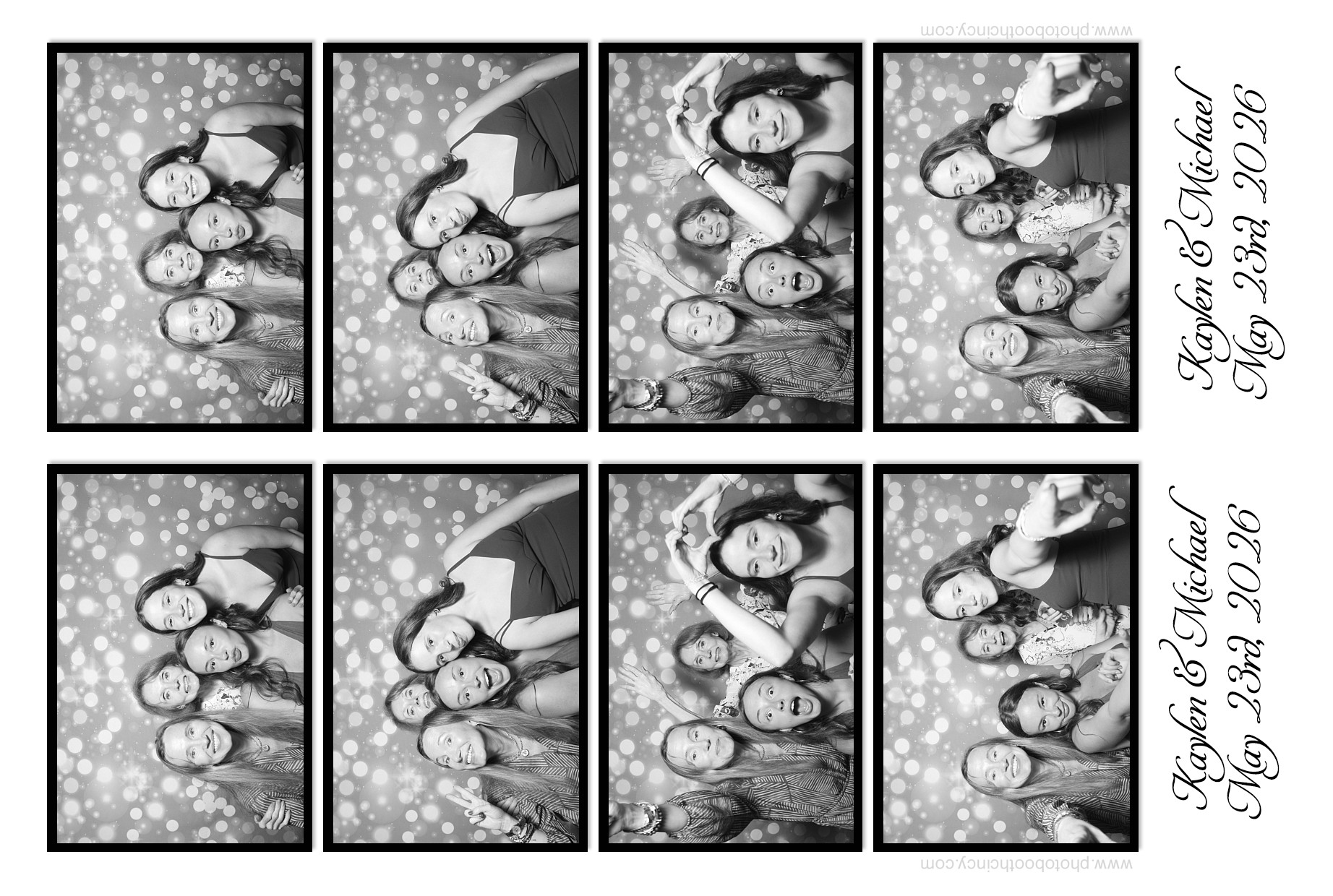 Kaylen & Mike | View more photos from the event at gallery.photoboothcincy.com/u/PhotoBoothCincy/Kaylen-Mike