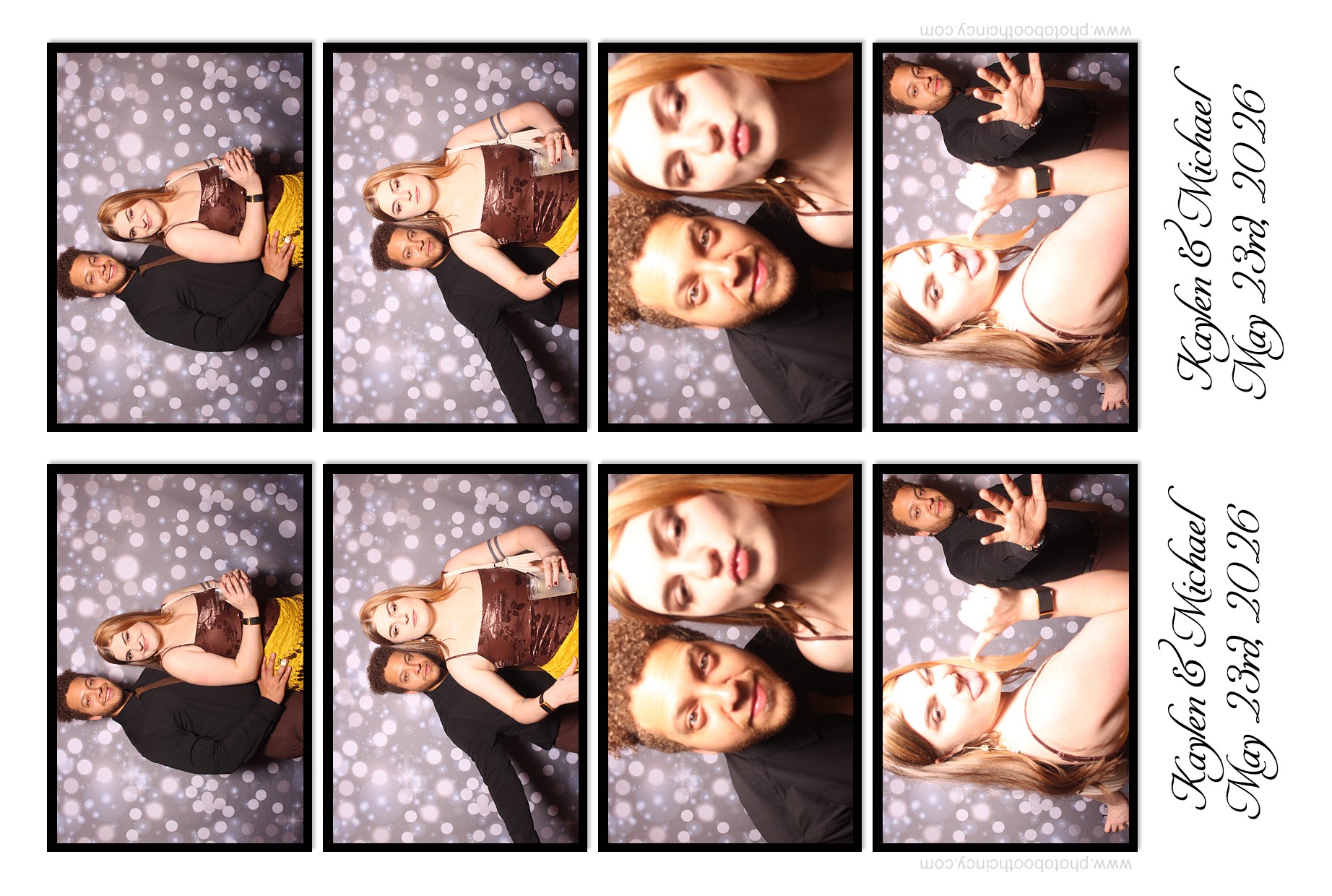 Kaylen & Mike | View more photos from the event at gallery.photoboothcincy.com/u/PhotoBoothCincy/Kaylen-Mike