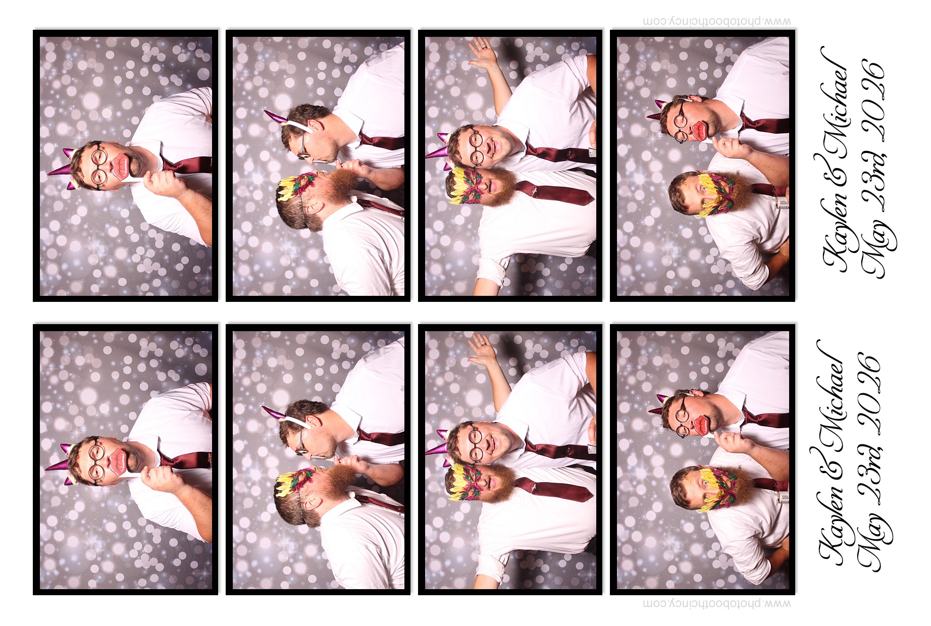 Kaylen & Mike | View more photos from the event at gallery.photoboothcincy.com/u/PhotoBoothCincy/Kaylen-Mike
