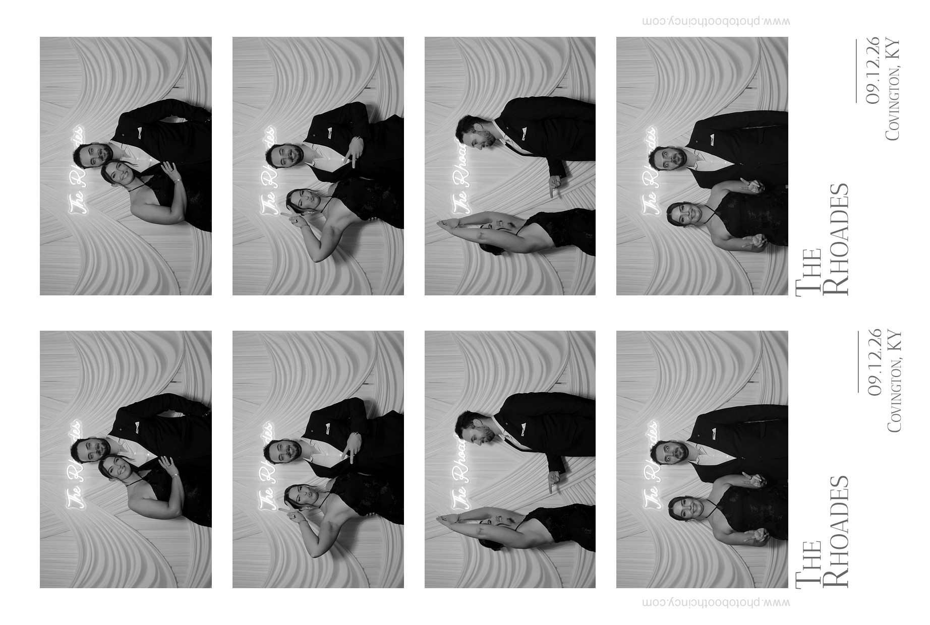 Kaylin & Christian Rhodes Wedding | View more photos from the event at gallery.photoboothcincy.com/u/PhotoBoothCincy/Kaylin-Christian-Rhodes-Wedding