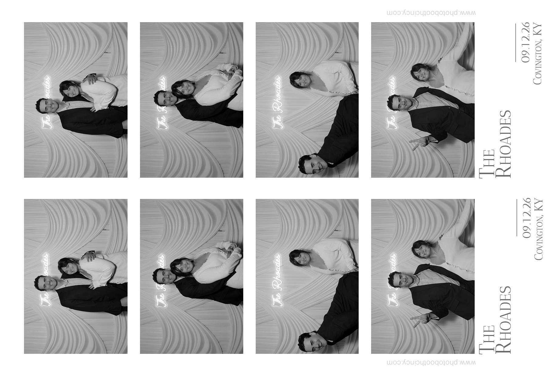 Kaylin & Christian Rhodes Wedding | View more photos from the event at gallery.photoboothcincy.com/u/PhotoBoothCincy/Kaylin-Christian-Rhodes-Wedding